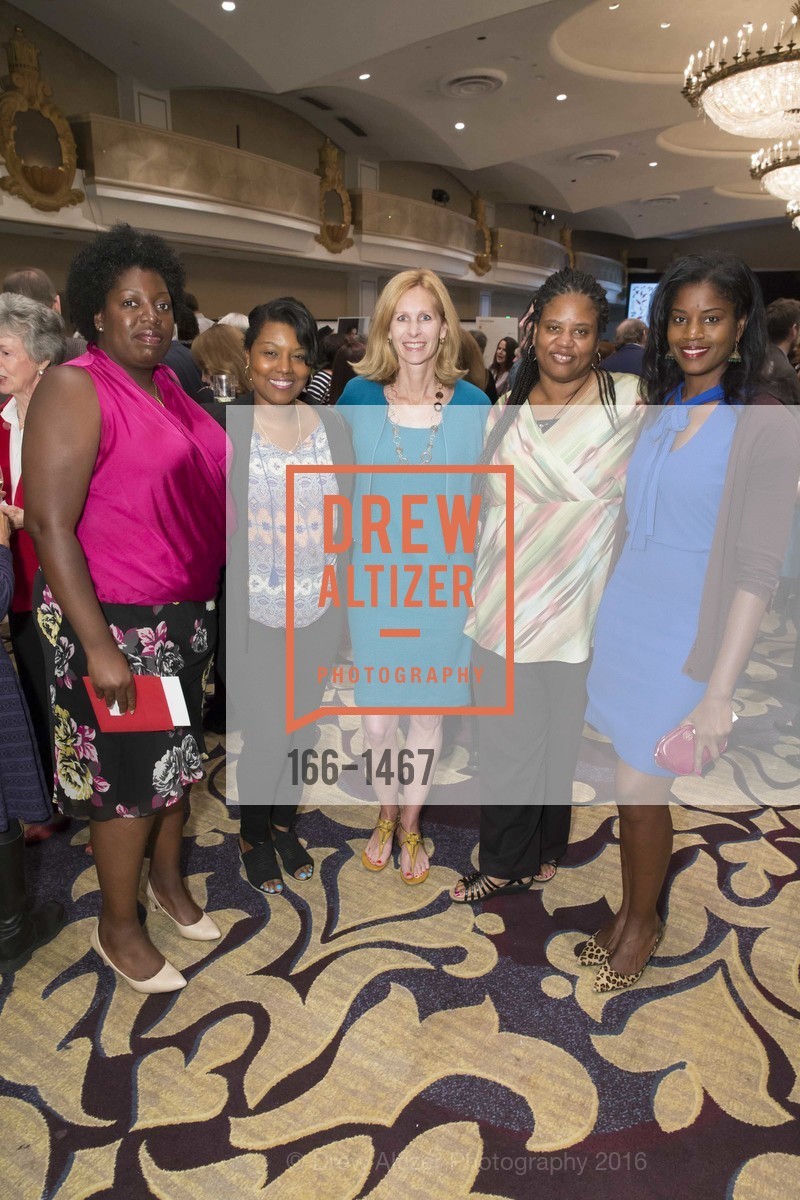 Lizette Gray, Tadesha Grant, Laura Kritchfield, Trevaughn Hunter, Tyra Finnel, Homeless Prenatal 5th Annual Luncheon, Fairmont SF, Grand Ballroom, October 7th, 2016, Photo #166-1467 Lizette Gray, Tadesha Grant, Laura Kritchfield, Trevaughn Hunter, Tyra Finnel, Photo #166-1467