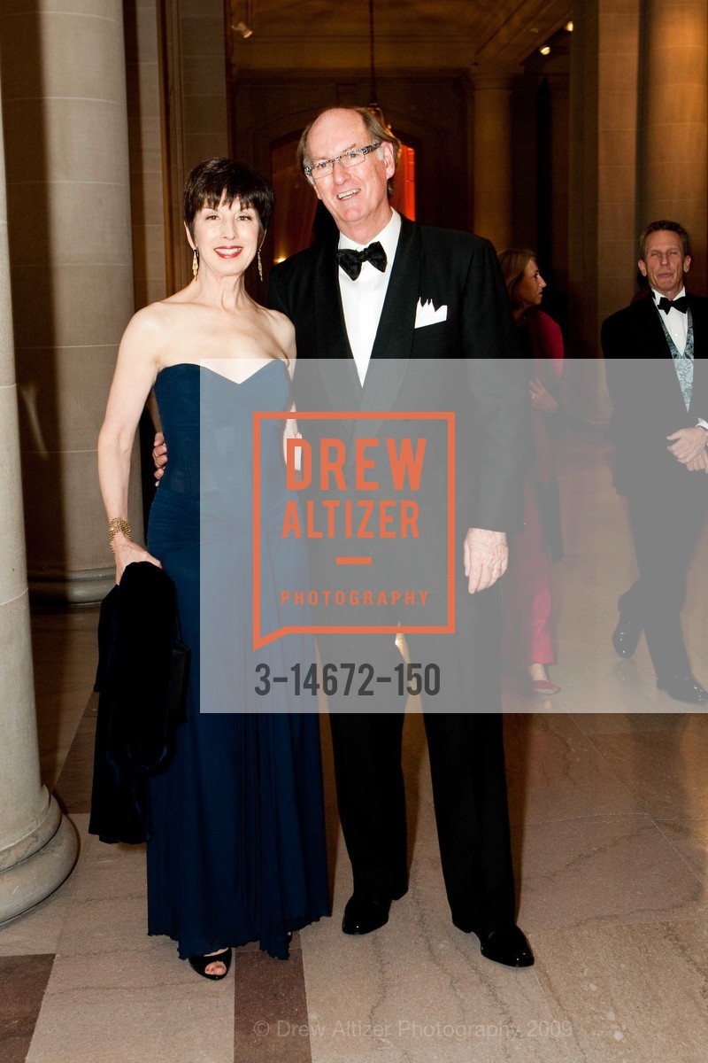 Lee Flynn, Russ Flynn, 2009 Ballet Gala Patrons Arrivals and Dinnner, San Francisco City Hall, January 21st, 2009, Photo #3-14672-150 Lee Flynn, Russ Flynn, Photo #3-14672-150