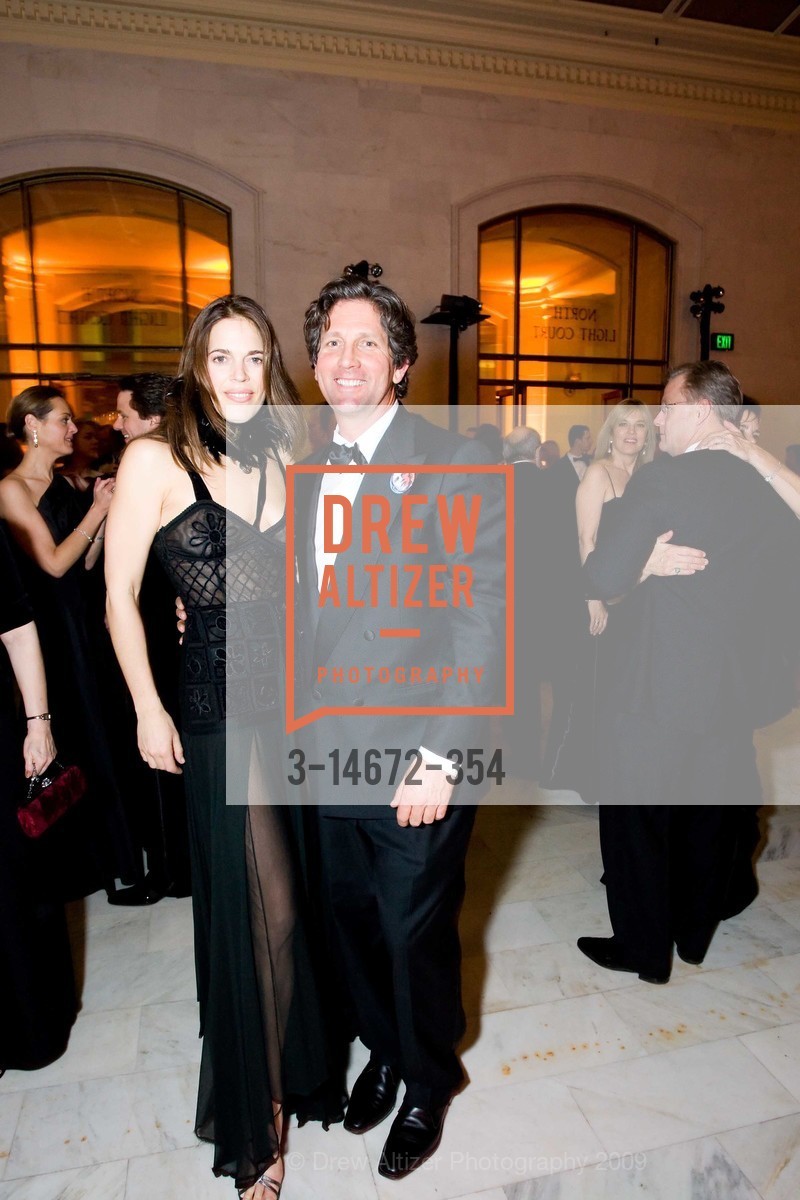Rebecca Bruce, Todd Koons, 2009 Ballet Gala Patrons Arrivals and Dinnner, San Francisco City Hall, January 21st, 2009, Photo #3-14672-354 Rebecca Bruce, Todd Koons, Photo #3-14672-354