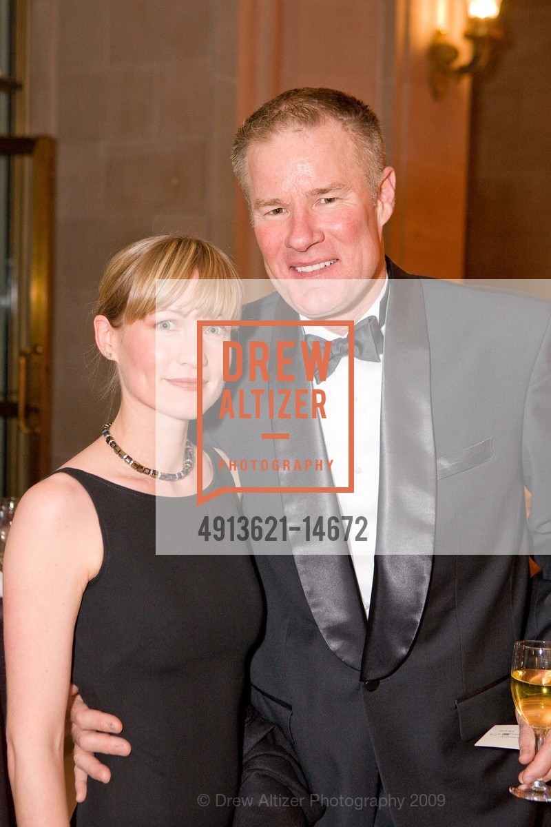 Danielle Rice, Mark Conroe, 2009 Ballet Gala Patrons Arrivals and Dinnner, San Francisco City Hall, January 21st, 2009, Photo #4913621-14672 Danielle Rice, Mark Conroe, Photo #4913621-14672