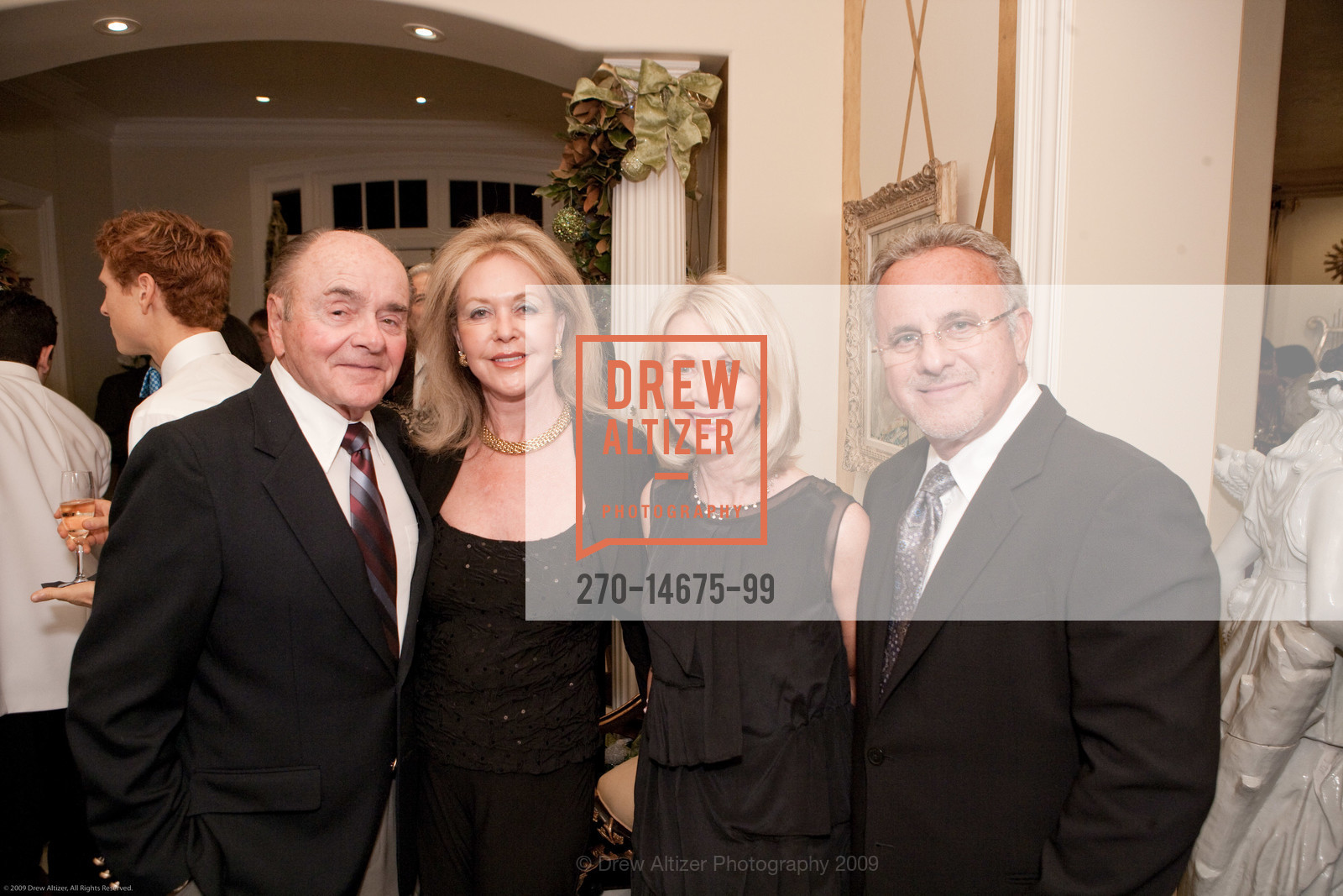 Frank Faraone, Freddie Faraone, Denise Nathanson, Larry Nathanson, DEIKEL Holiday Party, US, December 17th, 2009, Photo #270-14675-99 Frank Faraone, Freddie Faraone, Denise Nathanson, Larry Nathanson, Photo #270-14675-99
