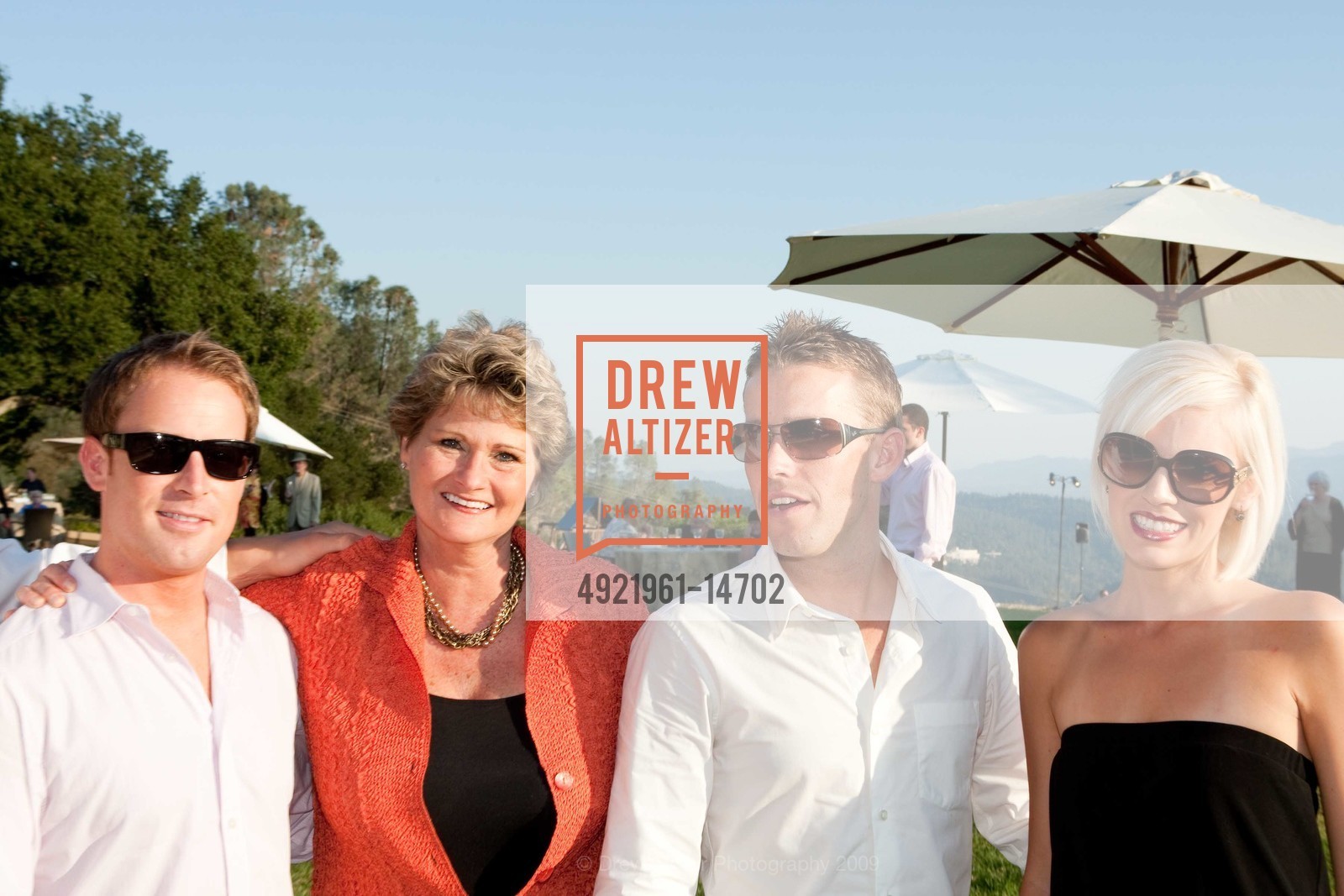 David Carson with Karen Russ, Garrett Carson and Oren Carson
