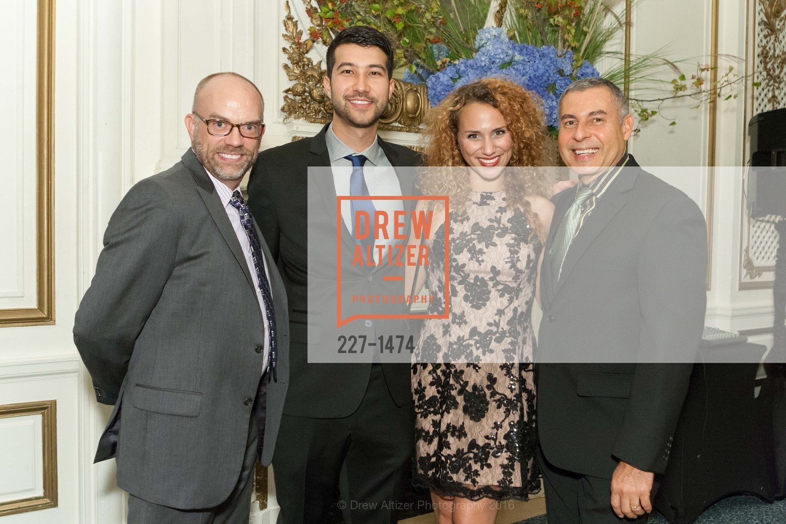 Keith Waltrip, Brandon Lederer, Kimberly Bernstein, Orlando Gonzalez, Compassion Is Universal 2016, Palace Hotel, October 13th, 2016, Photo #227-1474 Keith Waltrip, Brandon Lederer, Kimberly Bernstein, Orlando Gonzalez, Photo #227-1474