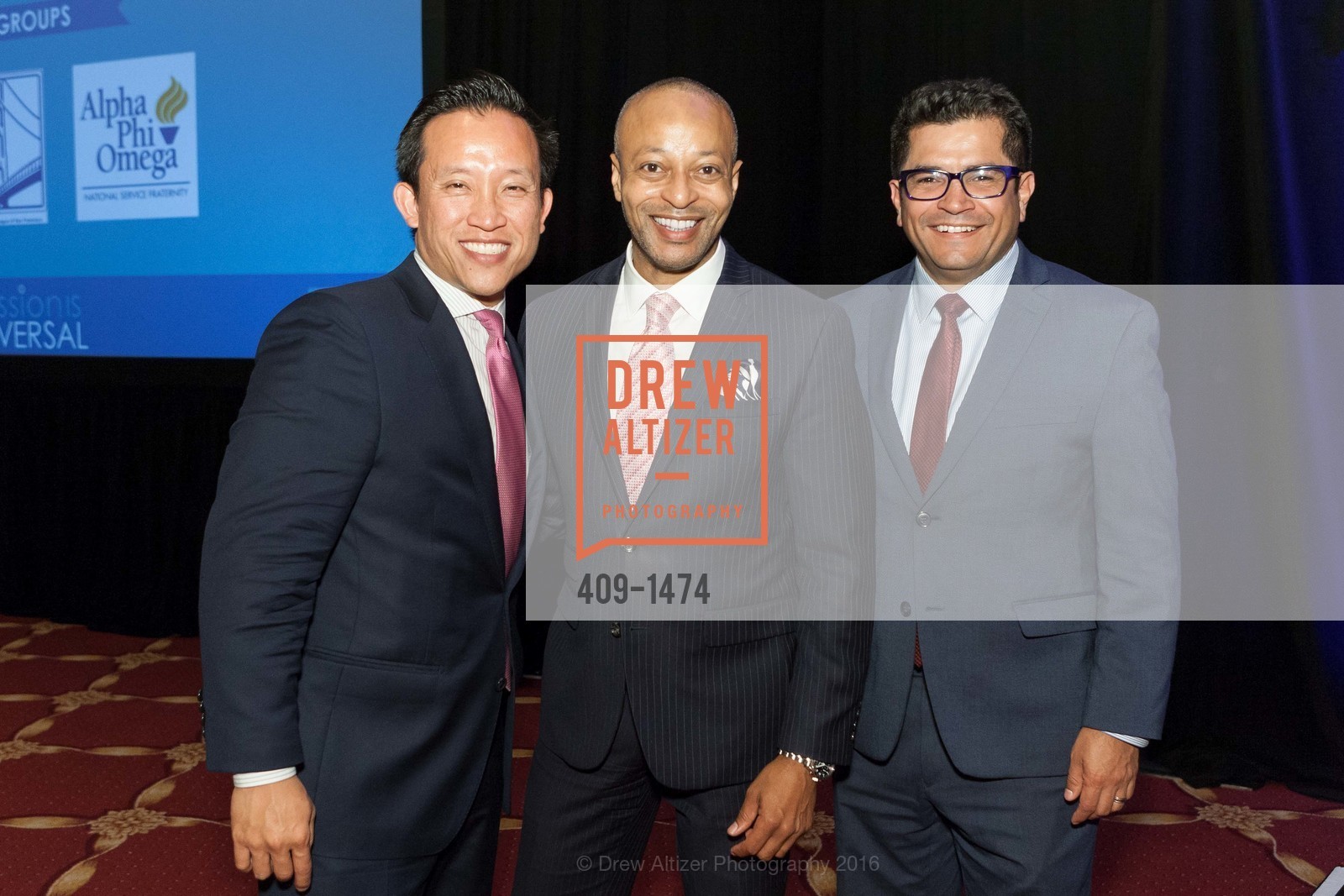 David Chiu, Brett Andrews, Jimmy Dolan, Compassion Is Universal 2016, Palace Hotel, October 13th, 2016, Photo #409-1474 David Chiu, Brett Andrews, Jimmy Dolan, Photo #409-1474