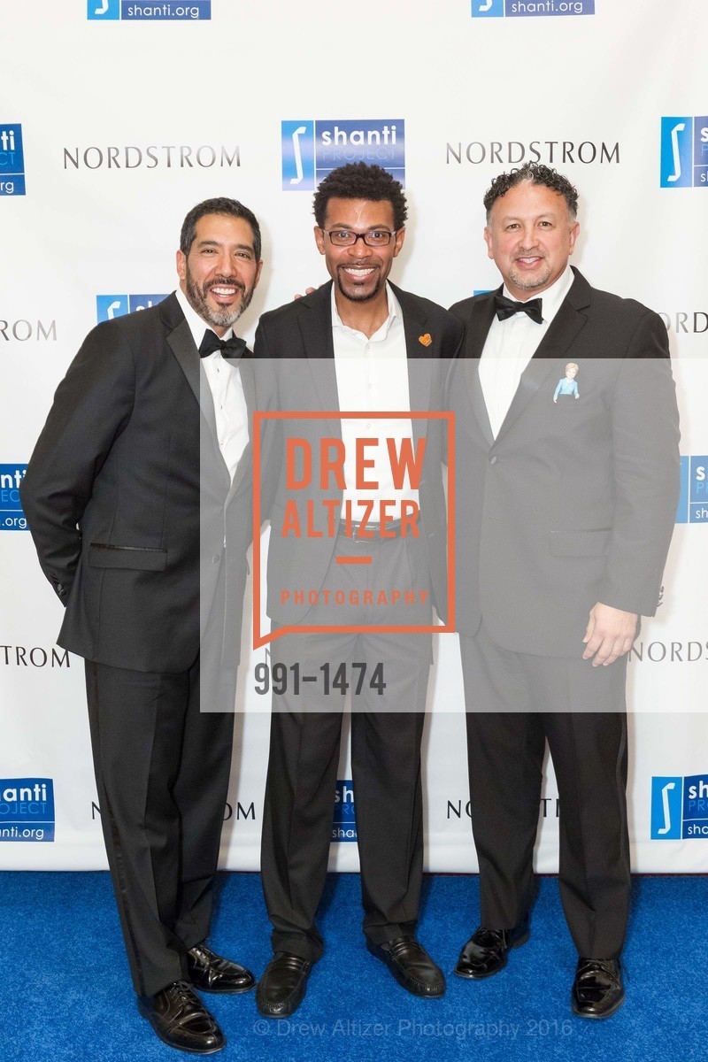Alex Rivera, Rev. Theon Johnson, Miguel Bustos, Photo #991-1474