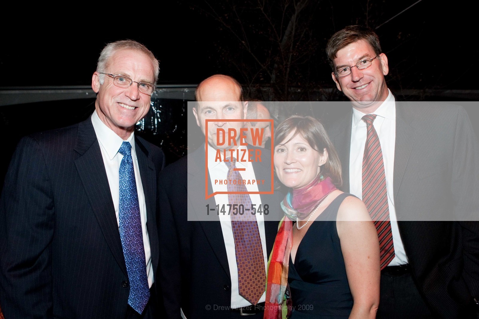 Terry Reagan, Chandler McCoy, Carolyn Kiernat, Adam Engelskirchen, WALT DISNEY FAMILY MUSEUM Opening Dinner Celebration, US, September 30th, 2009, Photo #1-14750-548 Terry Reagan, Chandler McCoy, Carolyn Kiernat, Adam Engelskirchen, Photo #1-14750-548