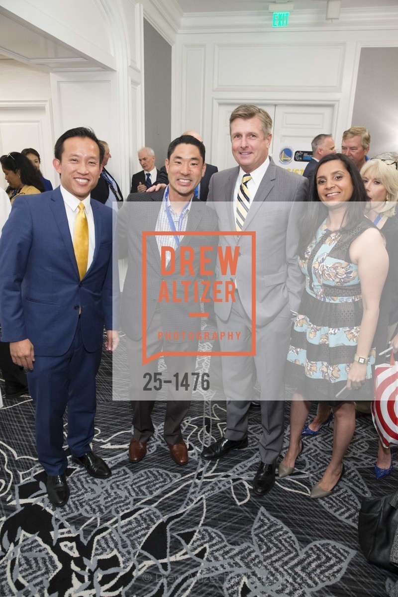 David Chiu, Travis Kiyota, Rick Welts, Ramneek Saini, The WARRIORS TIP-OFF LUNCHEON hosted by the San Francisco Chamber of Commerce, The Ritz-Carlton. 600 Stockton St, October 10th, 2016, Photo #25-1476 David Chiu, Travis Kiyota, Rick Welts, Ramneek Saini, Photo #25-1476