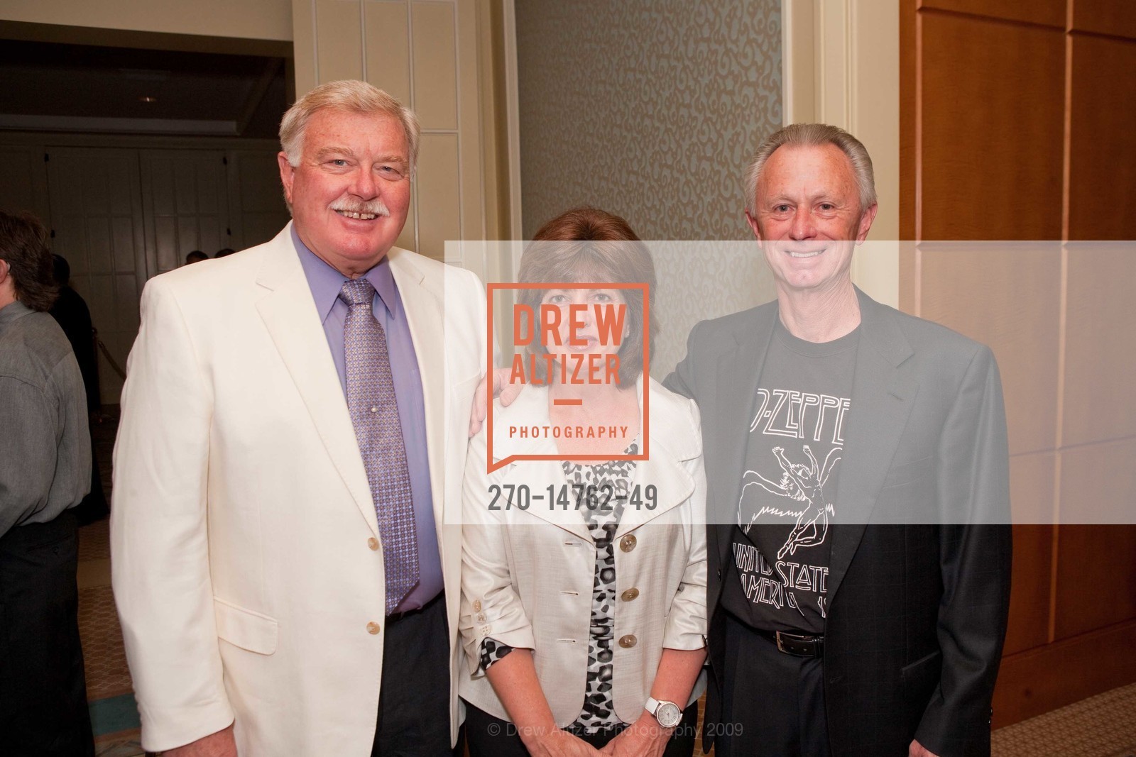 Mike Thompson, Connie Hunter, Nelson Hunter, Project Inform Evening of Hope A Night of Life Saving Fashion, US, October 15th, 2009, Photo #270-14762-49 Mike Thompson, Connie Hunter, Nelson Hunter, Photo #270-14762-49