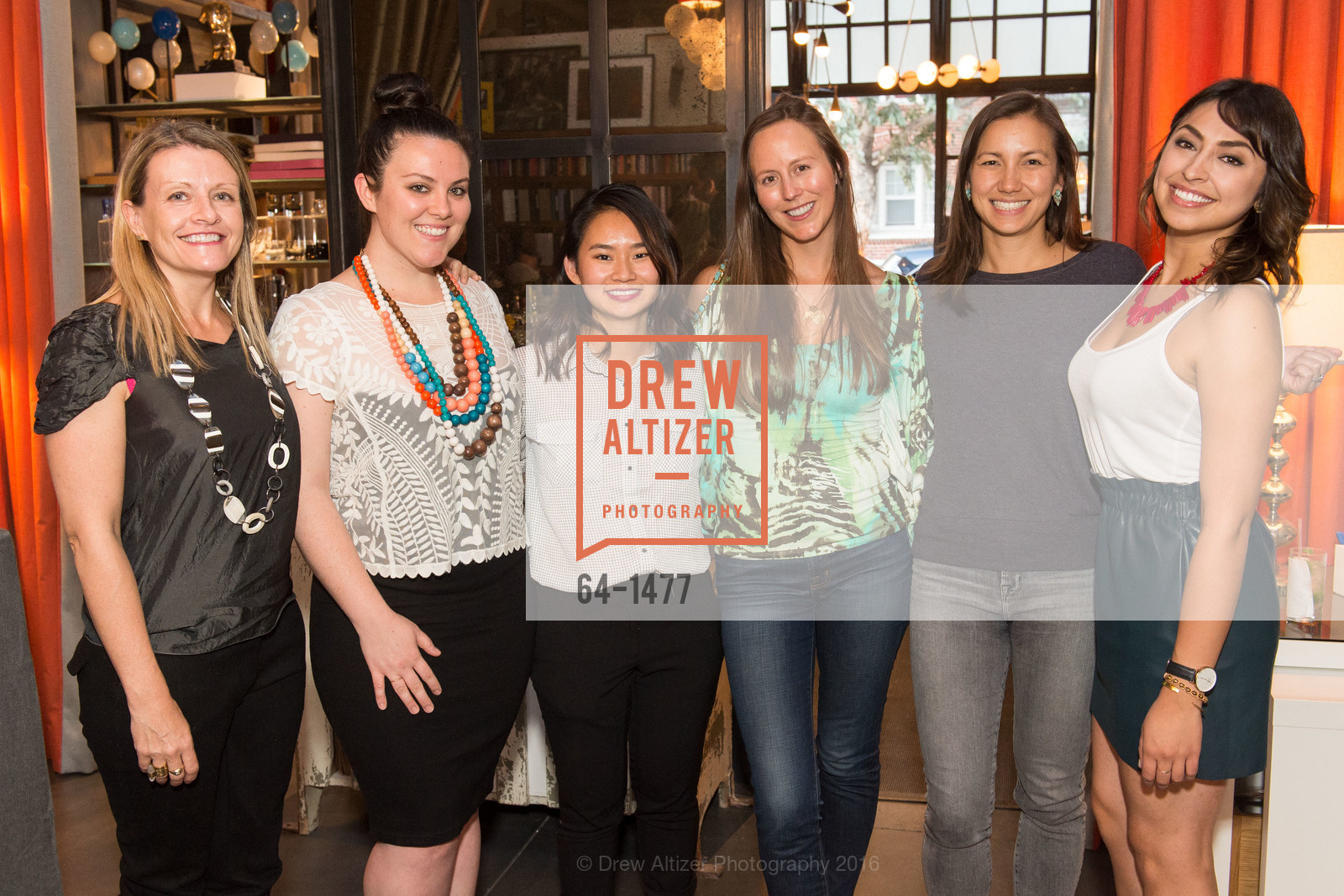 Adrianne Broadbear, Bita Hemphill, Minh Truong, Elizabeth Corner, Jessica McLean, Gabriela Marmolejo, Cuban Grant Fundraiser for the Sir John Soane Museum Foundation, Jay Jeffers - The Store. 1035 Post Street, October 13th, 2016, Photo #64-1477 Adrianne Broadbear, Bita Hemphill, Minh Truong, Elizabeth Corner, Jessica McLean, Gabriela Marmolejo, Photo #64-1477
