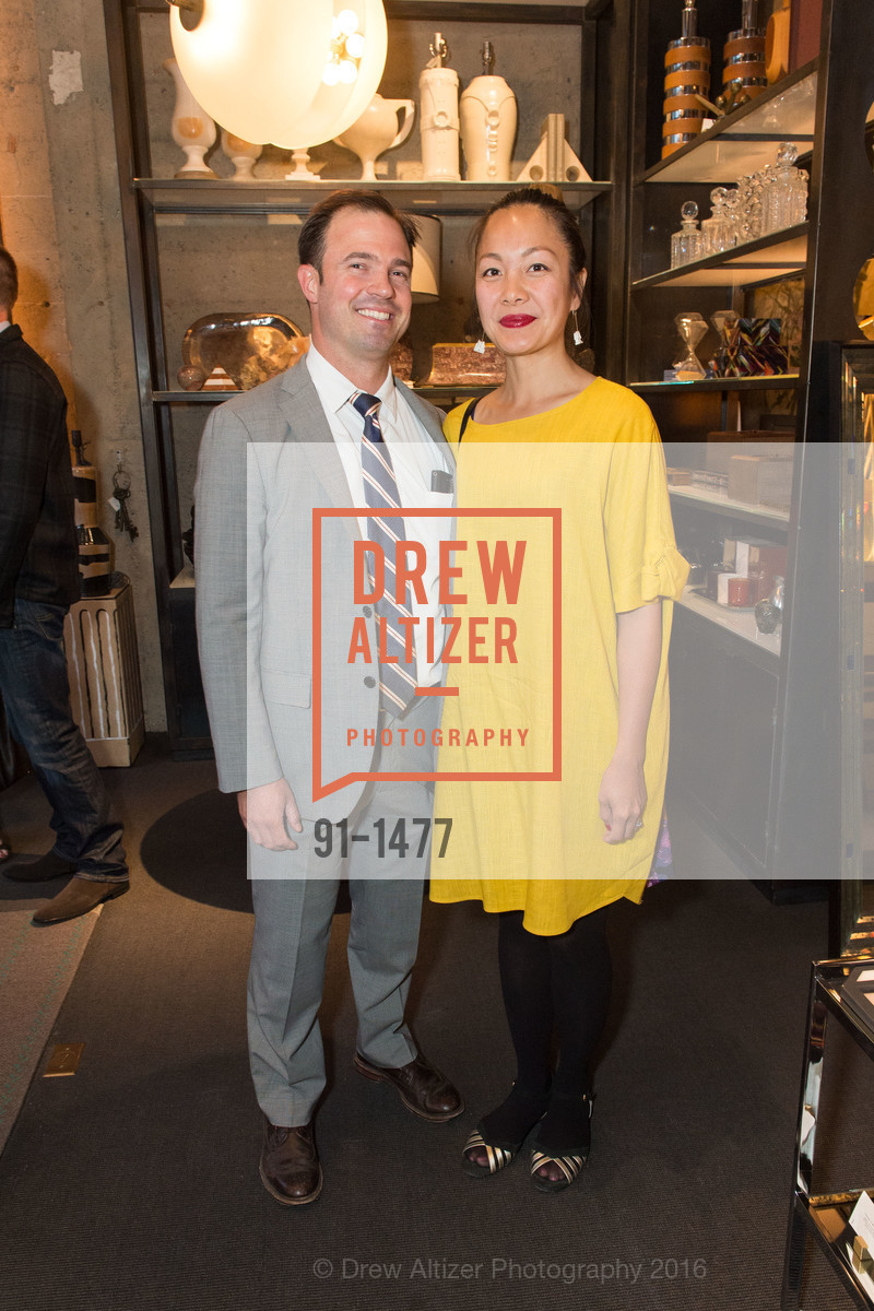 Drew Davis, Francine Davis, Cuban Grant Fundraiser for the Sir John Soane Museum Foundation, Jay Jeffers - The Store. 1035 Post Street, October 13th, 2016, Photo #91-1477 Drew Davis, Francine Davis, Photo #91-1477