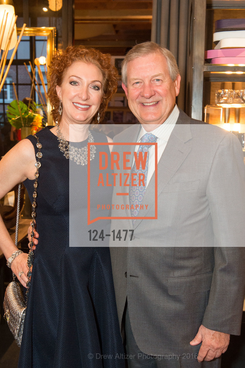 Patricia Roberts, Brad Roberts, Cuban Grant Fundraiser for the Sir John Soane Museum Foundation, Jay Jeffers - The Store. 1035 Post Street, October 13th, 2016, Photo #124-1477 Patricia Roberts, Brad Roberts, Photo #124-1477