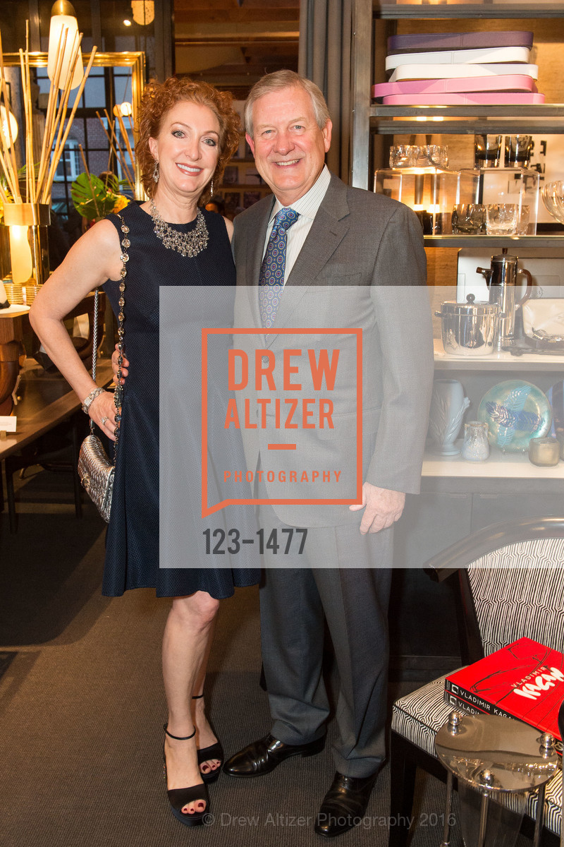 Patricia Roberts, Brad Roberts, Cuban Grant Fundraiser for the Sir John Soane Museum Foundation, Jay Jeffers - The Store. 1035 Post Street, October 13th, 2016, Photo #123-1477 Patricia Roberts, Brad Roberts, Photo #123-1477