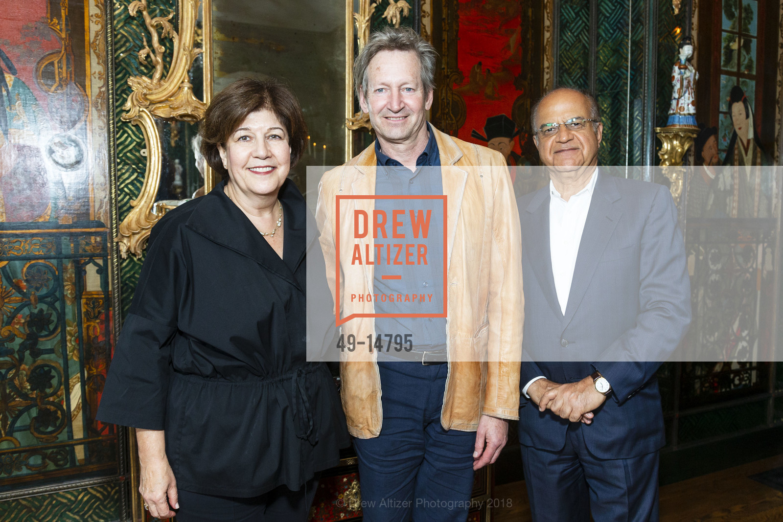 Simin Naaseh, Charles Jarden, Farhang Ostadan, Photo #49-14795