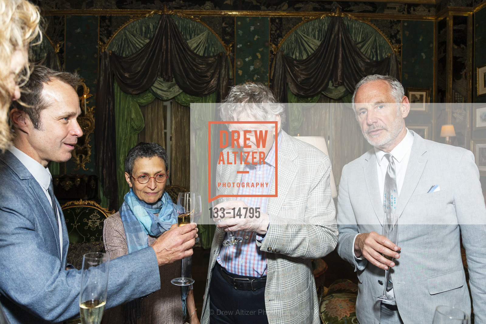 Brian Staufenbiel, Laura Kaminsky, Gordon P. Getty, Mark Campbell, Gordon and Ann Getty host Opera Parallele, Private Residence, June 1st, 2018, Photo #133-14795 Brian Staufenbiel, Laura Kaminsky, Gordon P. Getty, Mark Campbell, Photo #133-14795
