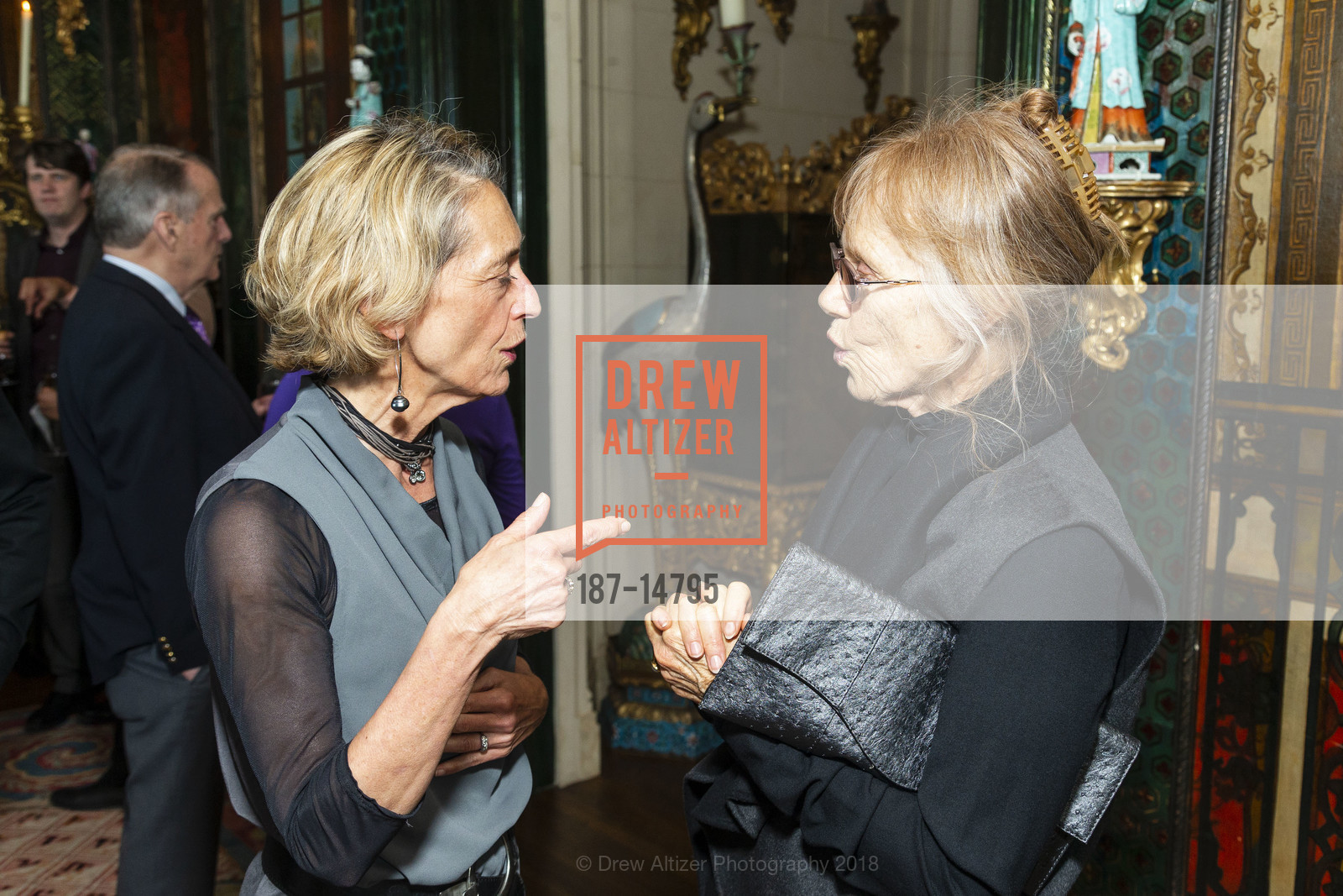 Nicole Paiement, Susan Anderson-Norby, Gordon and Ann Getty host Opera Parallele, Private Residence, June 1st, 2018, Photo #187-14795 Nicole Paiement, Susan Anderson-Norby, Photo #187-14795