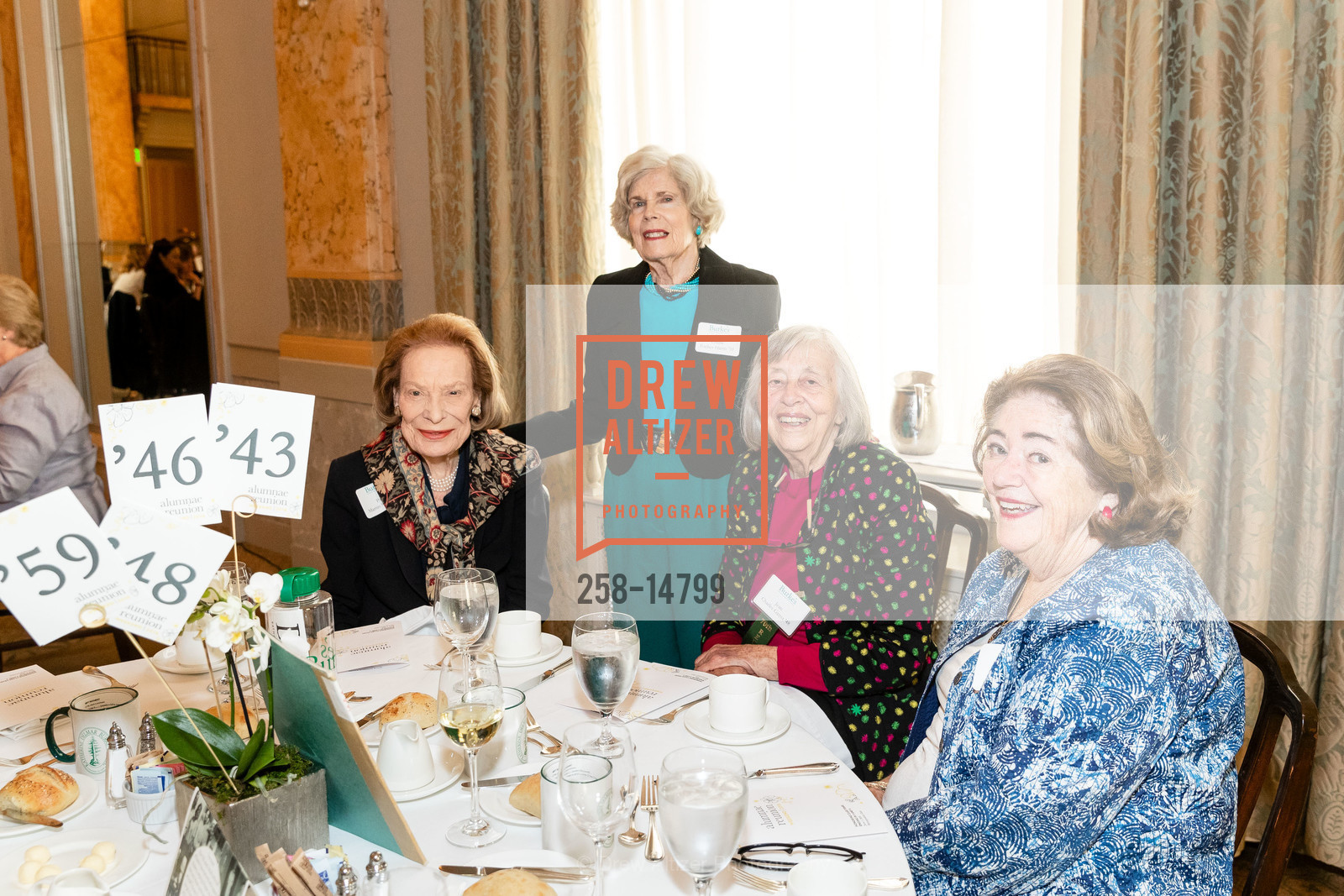 Patsy Martin Seidler, Louise Escher Harris, Jean Charles Gansa, Betsey Pease Tryon, Katherine Delmar Burke School's Alumnuae Luncheon 2018, Metropolitan City Club. v, Photo #258-14799 Patsy Martin Seidler, Louise Escher Harris, Jean Charles Gansa, Betsey Pease Tryon, Photo #258-14799