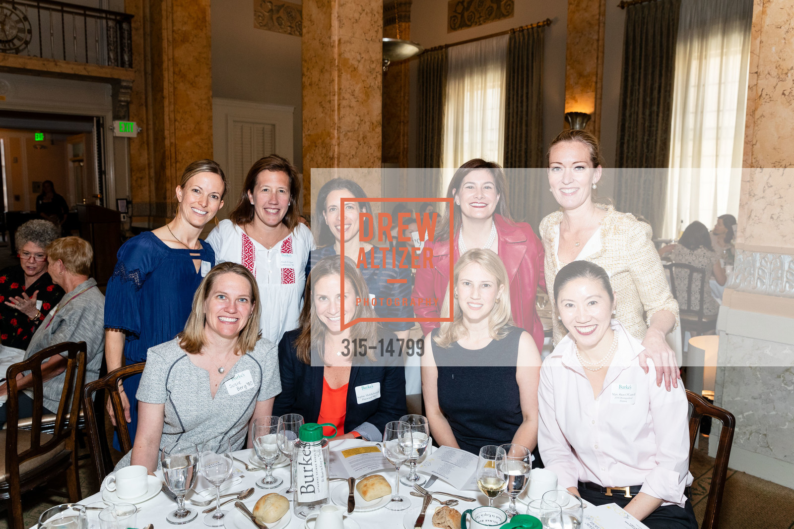Susie Berg, Sophie Middlebrook Hayward, Frances Stark, Mary Shen O'Carroll, Sarah Barber Wilson, Abiah Folger Karthauser, Dana Goldberg Ganes, Lisa Congdon, Kristina Best James, Katherine Delmar Burke School's Alumnuae Luncheon 2018, Metropolitan City Club. v, Photo #315-14799 Susie Berg, Sophie Middlebrook Hayward, Frances Stark, Mary Shen O'Carroll, Sarah Barber Wilson, Abiah Folger Karthauser, Dana Goldberg Ganes, Lisa Congdon, Kristina Best James, Photo #315-14799