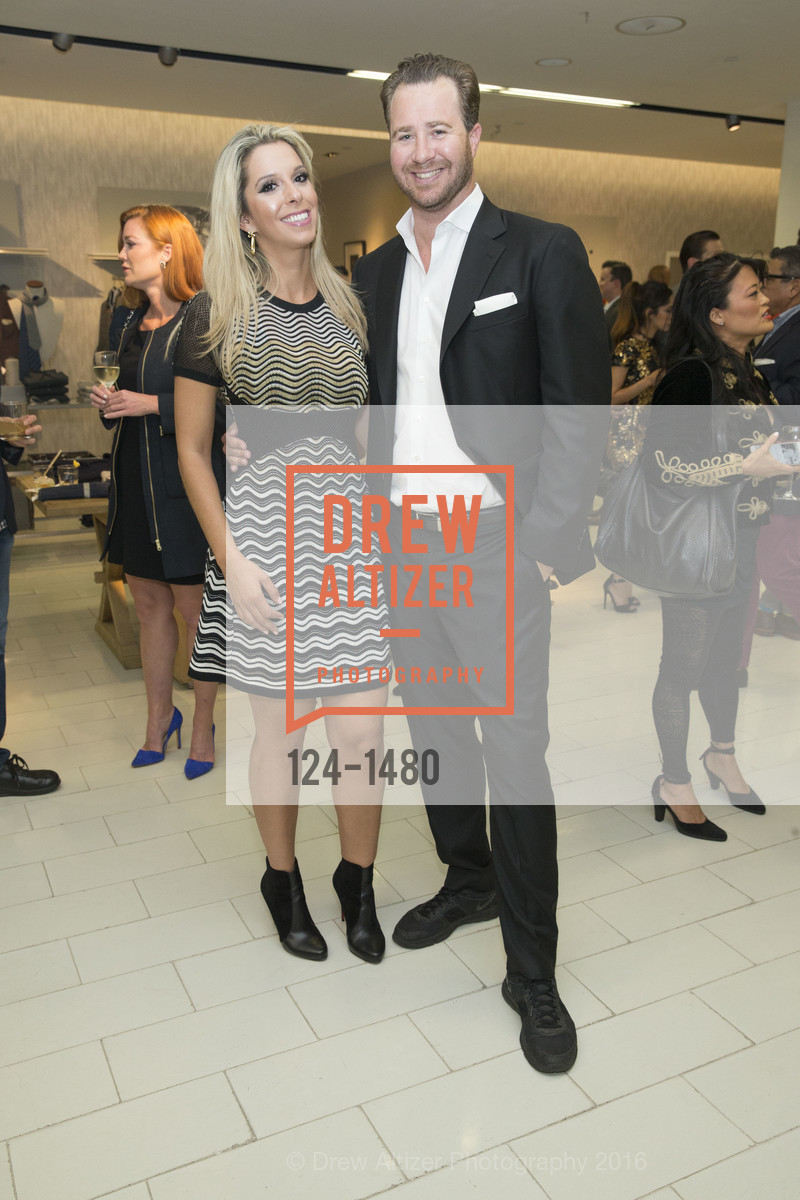 Yasmene Izar, Rob Landsness, GQ Cocktail Party to celebrate the Men’s Store Launch, Saks Fifth Avenue, October 13th, 2016, Photo #124-1480 Yasmene Izar, Rob Landsness, Photo #124-1480