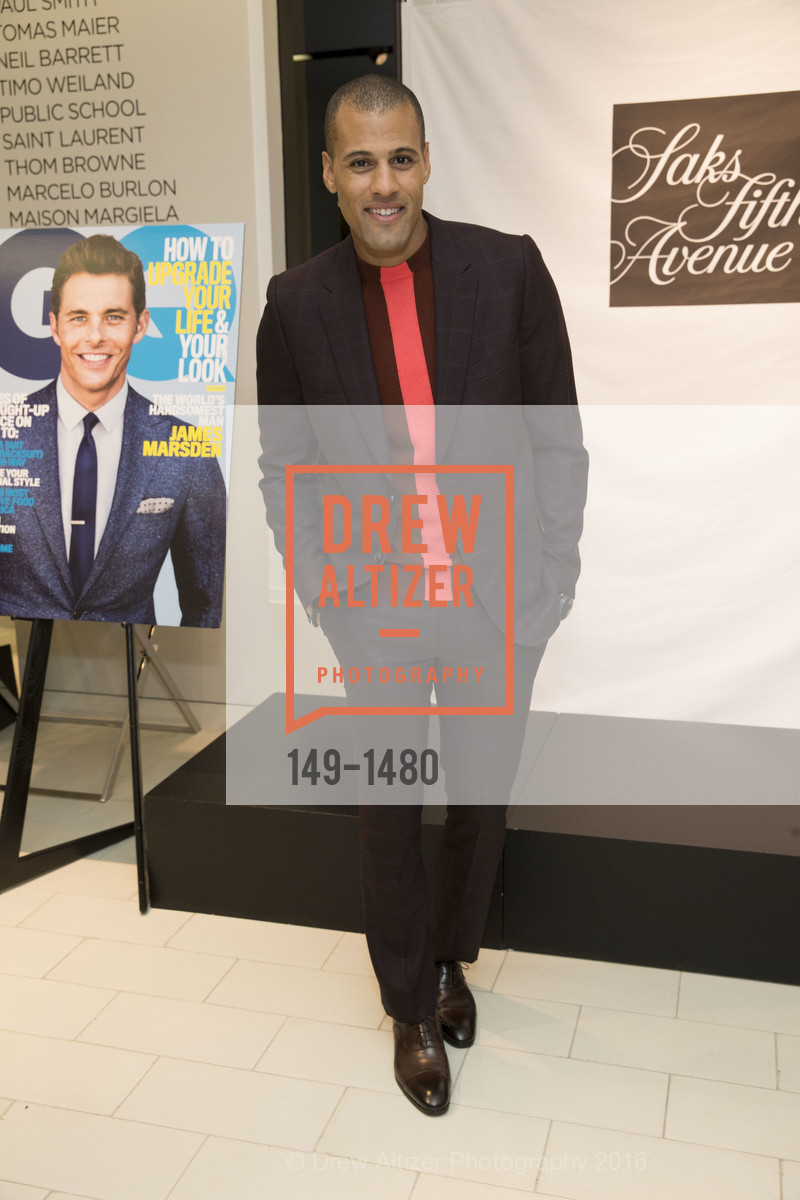 Grant Kemp, GQ Cocktail Party to celebrate the Men’s Store Launch, Saks Fifth Avenue, October 13th, 2016, Photo #149-1480 Grant Kemp, Photo #149-1480