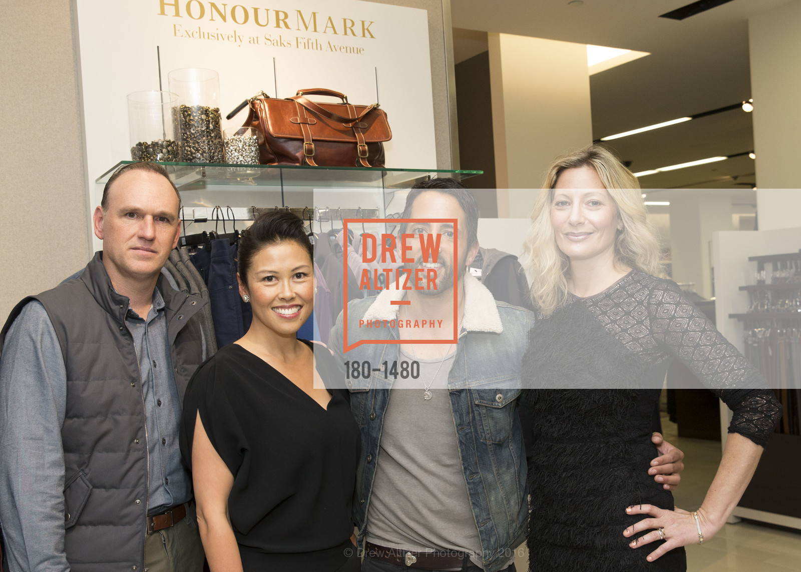 Mike Denunzio, Jennifer Lee, Shaun Kharam, Rachael Grumberg, GQ Cocktail Party to celebrate the Men’s Store Launch, Saks Fifth Avenue, October 13th, 2016, Photo #180-1480 Mike Denunzio, Jennifer Lee, Shaun Kharam, Rachael Grumberg, Photo #180-1480