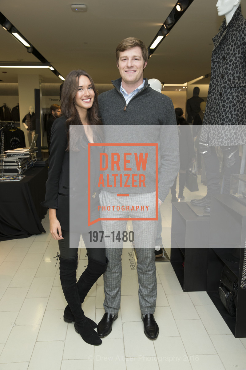 Charlotte Bell, Andrew Saeta, GQ Cocktail Party to celebrate the Men’s Store Launch, Saks Fifth Avenue, October 13th, 2016, Photo #197-1480 Charlotte Bell, Andrew Saeta, Photo #197-1480