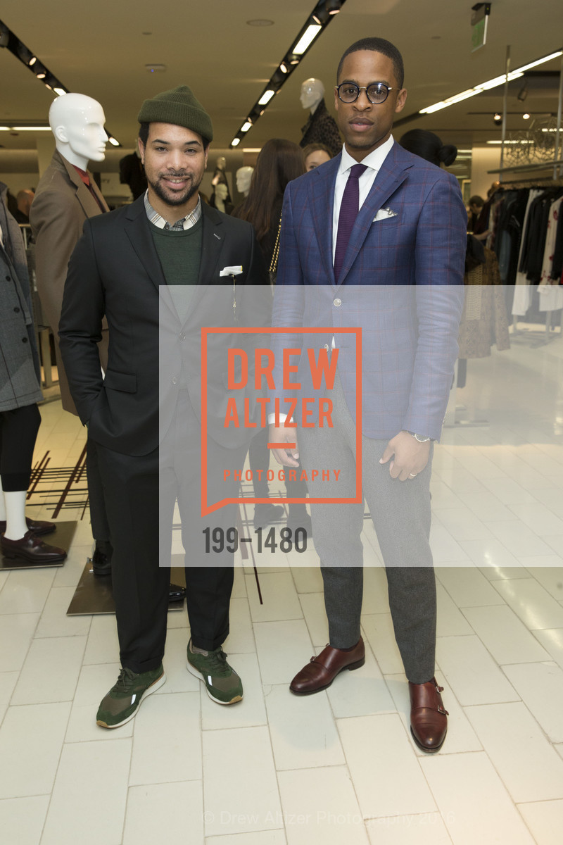 Dario Smith, Julian Eison, GQ Cocktail Party to celebrate the Men’s Store Launch, Saks Fifth Avenue, October 13th, 2016, Photo #199-1480 Dario Smith, Julian Eison, Photo #199-1480