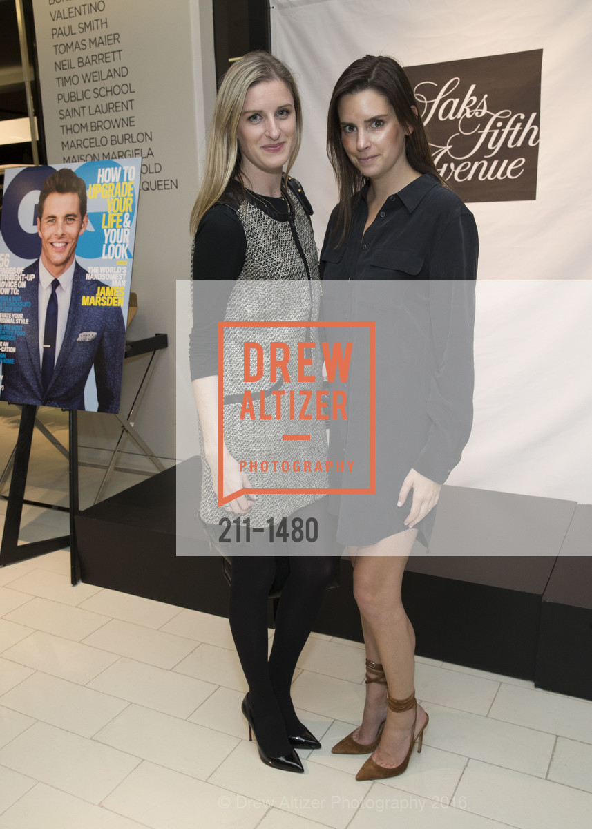 Kelsey Karp, Abbie Sullivan, GQ Cocktail Party to celebrate the Men’s Store Launch, Saks Fifth Avenue, October 13th, 2016, Photo #211-1480 Kelsey Karp, Abbie Sullivan, Photo #211-1480