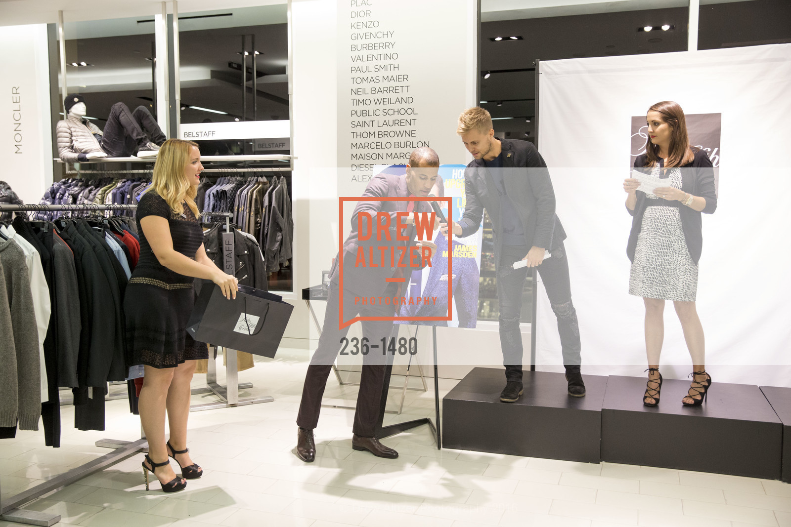 Atmosphere, GQ Cocktail Party to celebrate the Men’s Store Launch, Saks Fifth Avenue, October 13th, 2016, Photo #236-1480 Atmosphere, Photo #236-1480