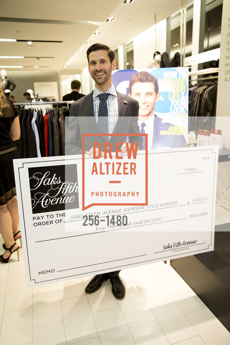 Brennan Angel, GQ Cocktail Party to celebrate the Men’s Store Launch, Saks Fifth Avenue, October 13th, 2016, Photo #256-1480 Brennan Angel, Photo #256-1480