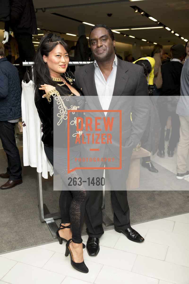 Brie Kan, Jeff Murray, GQ Cocktail Party to celebrate the Men’s Store Launch, Saks Fifth Avenue, October 13th, 2016, Photo #263-1480 Brie Kan, Jeff Murray, Photo #263-1480