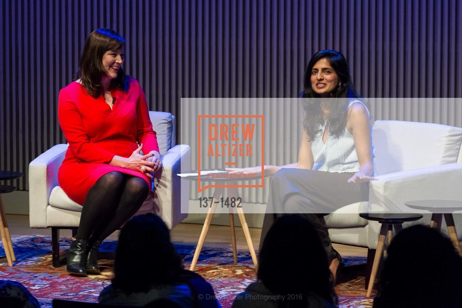 Audrey Cooper, Akanksha Hazari, Vital Voices presents Invest in Women, Improve the World, SF Jazz Center, October 14th, 2016, Photo #137-1482 Audrey Cooper, Akanksha Hazari, Photo #137-1482