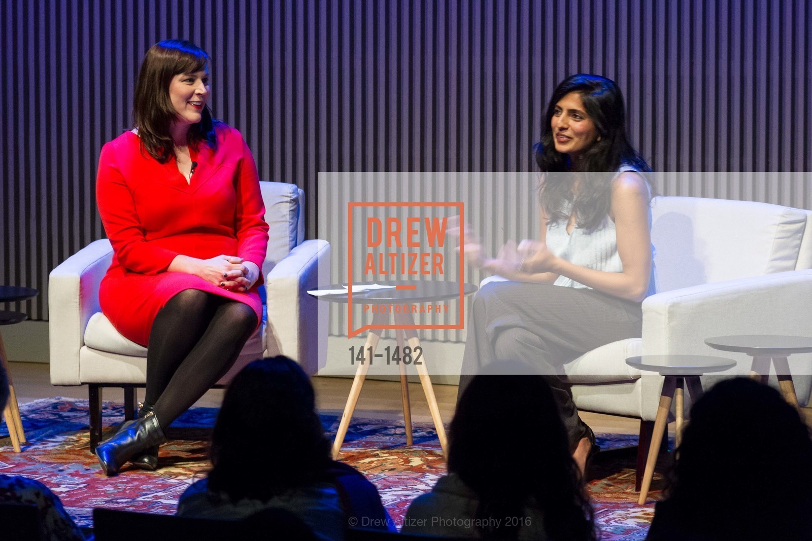 Audrey Cooper, Akanksha Hazari, Vital Voices presents Invest in Women, Improve the World, SF Jazz Center, October 14th, 2016, Photo #141-1482 Audrey Cooper, Akanksha Hazari, Photo #141-1482