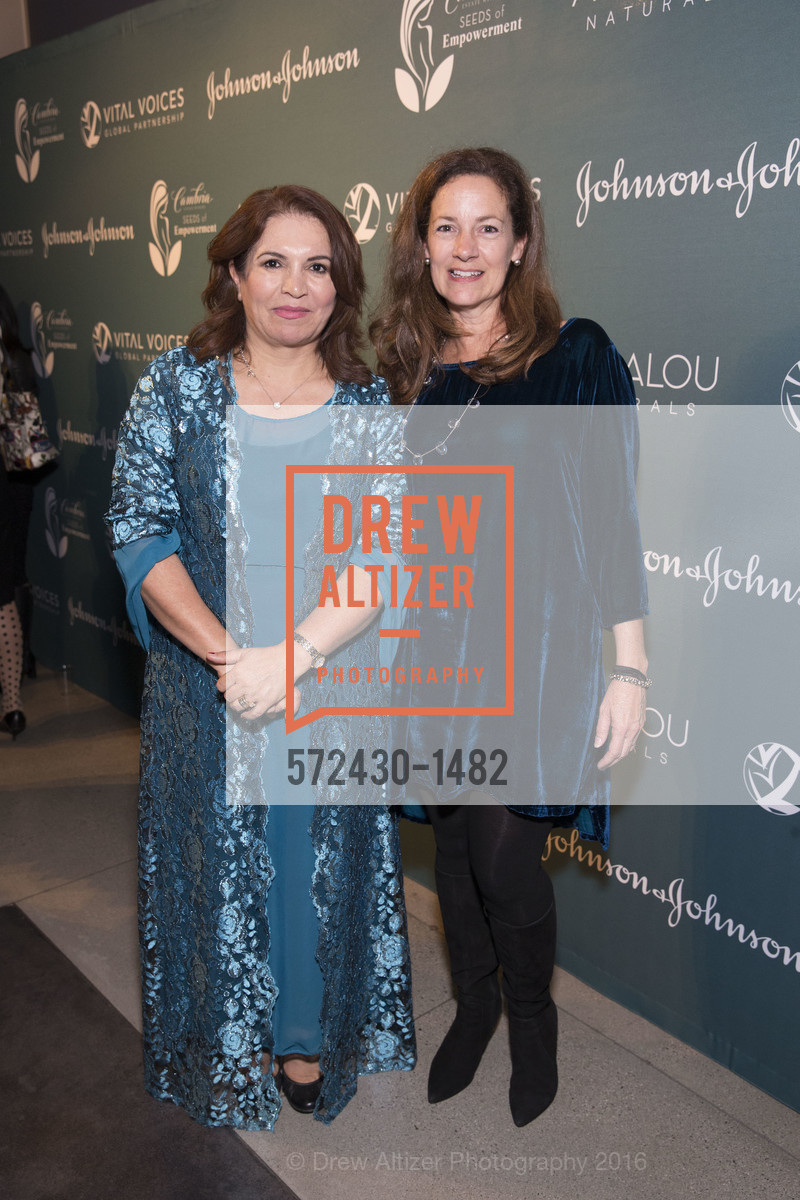 Khanim Latif, Elisabeth Waymire, Vital Voices presents Invest in Women, Improve the World, SF Jazz Center, October 14th, 2016, Photo #572430-1482 Khanim Latif, Elisabeth Waymire, Photo #572430-1482