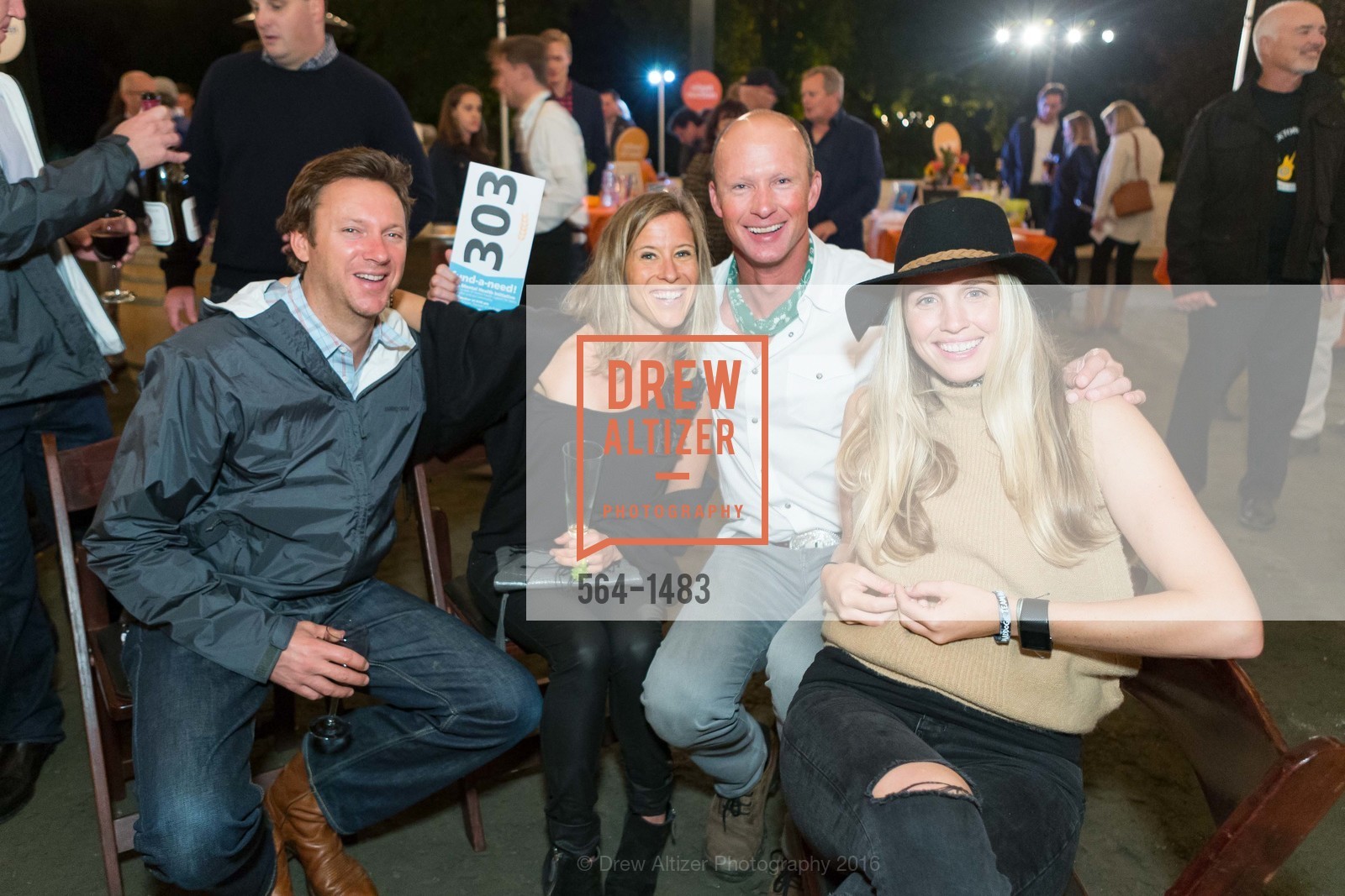 Brad Bennington, Liza Bennington, Jack Bowen, Jessica Bowen, Children's Health Council's Rocktoberfest 2016, National Center for Equine Facilitated Therapy. 880 Runnymede Rd, Woodside, CA 94062, October 15th, 2016, Photo #564-1483 Brad Bennington, Liza Bennington, Jack Bowen, Jessica Bowen, Photo #564-1483