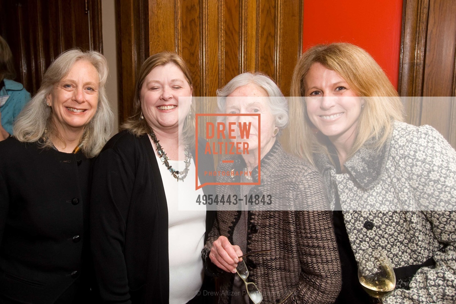 Cecile Caterson, Cynthia Foster, Leslie Luttgens, Leslie Ryder, JUNIOR LEAGUE OF SAN FRANCISCO Annual Thanksgiving Sustainers Tea, US, November 12th, 2008, Photo #4954443-14843 Cecile Caterson, Cynthia Foster, Leslie Luttgens, Leslie Ryder, Photo #4954443-14843