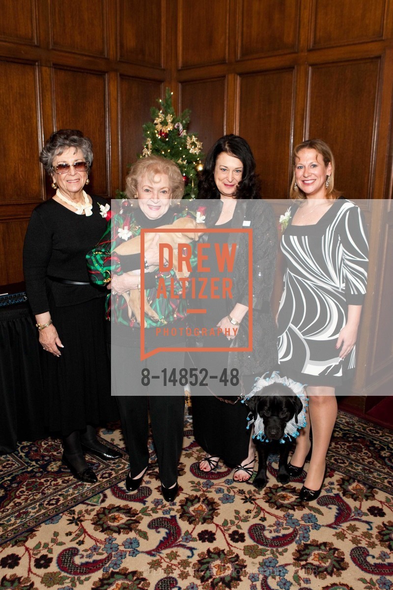 Tamara Judson, Betty White, Susan Cherry, Cindy Cherry, GUIDE DOGS FOR THE BLIND hold 32nd Annual Holiday Luncheon, US, December 10th, 2008, Photo #8-14852-48 Tamara Judson, Betty White, Susan Cherry, Cindy Cherry, Photo #8-14852-48