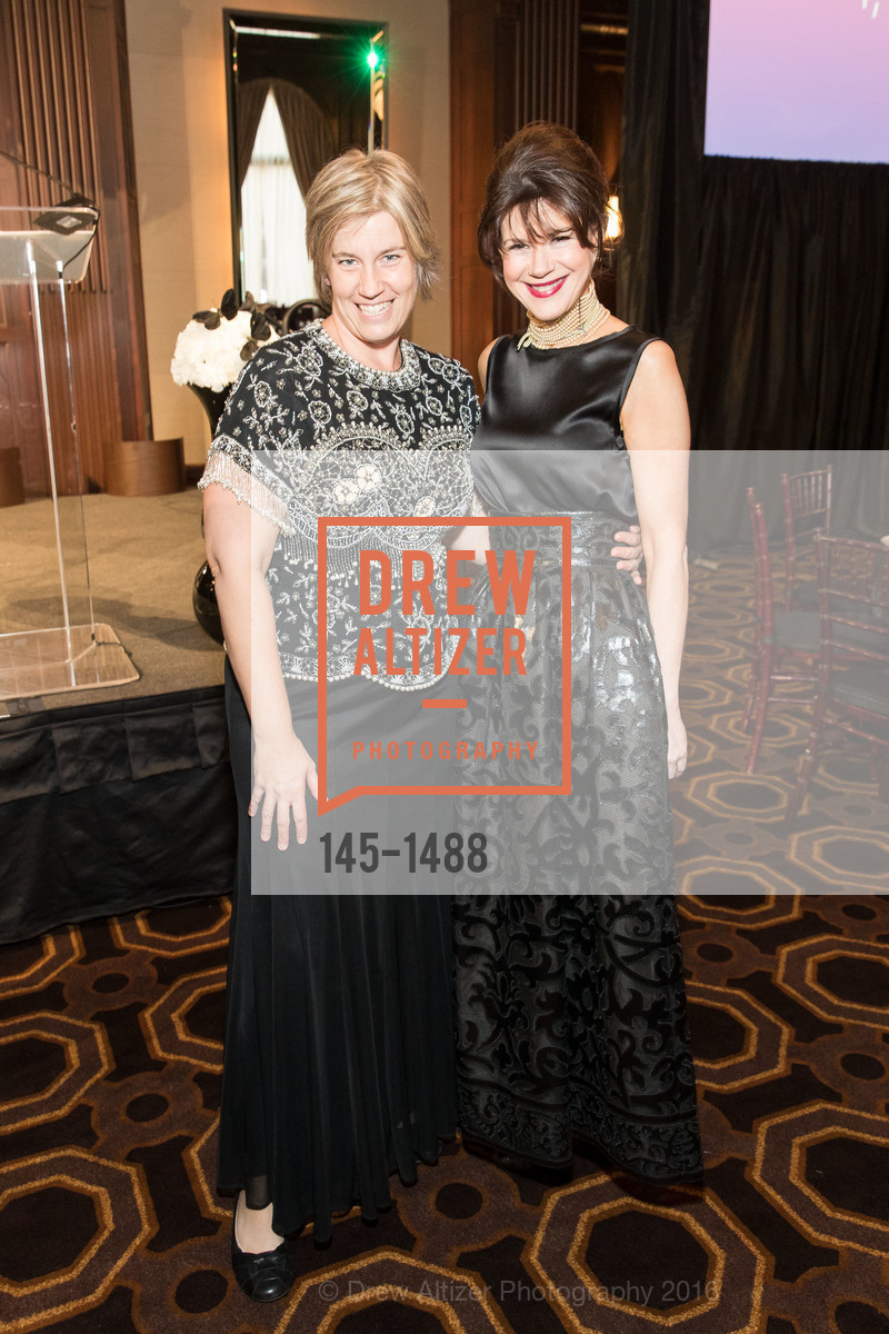 Stephanie Lynne Smith, Elaine Mellis, Domestic Violence Hotline's 20th Annual Gala, Merchant's Exchange Building, Julia Morgan Ballroom. 465 California St, October 13th, 2016, Photo #145-1488 Stephanie Lynne Smith, Elaine Mellis, Photo #145-1488