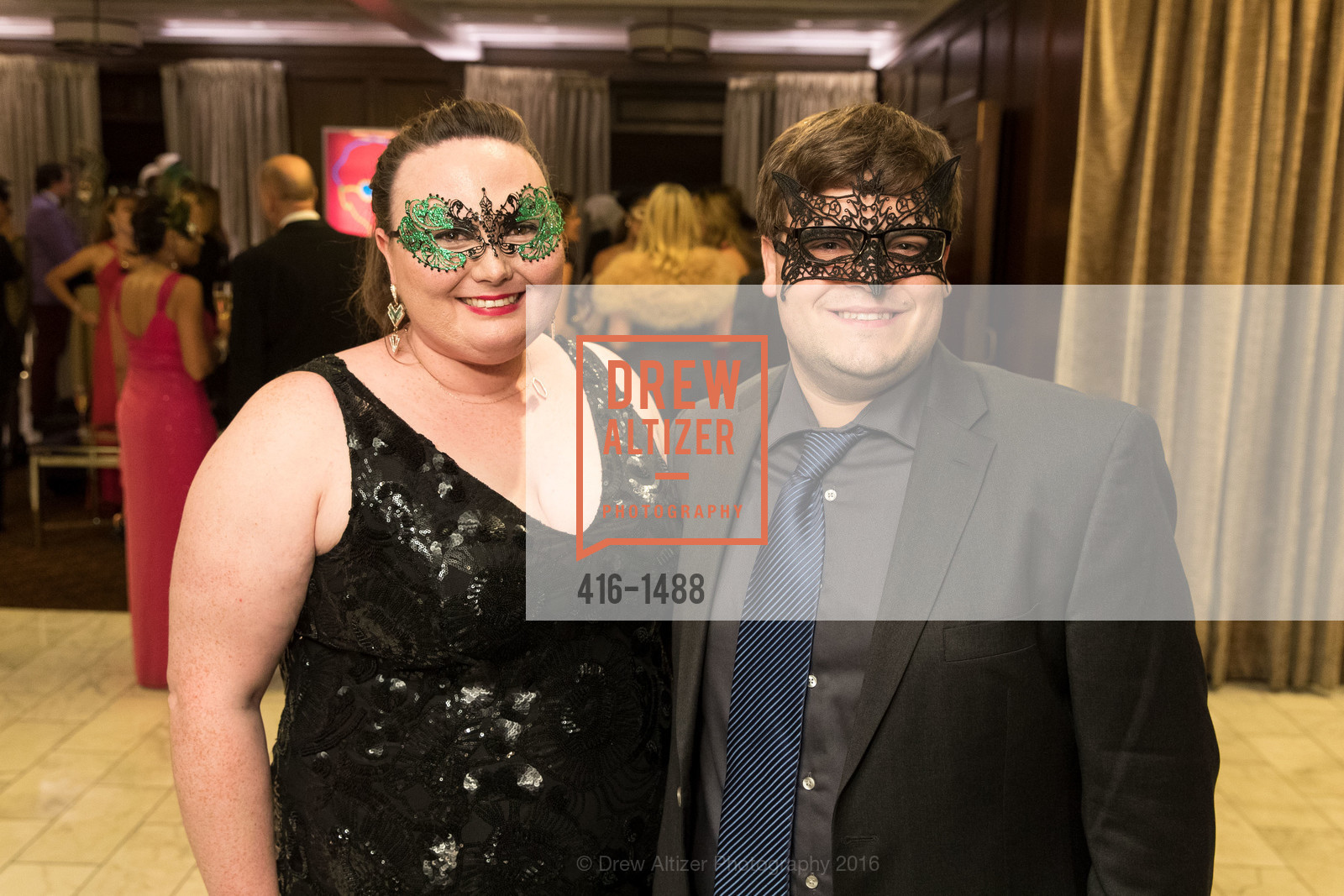 Erin Badillo, Jonathan Fearn, Domestic Violence Hotline's 20th Annual Gala, Merchant's Exchange Building, Julia Morgan Ballroom. 465 California St, October 13th, 2016, Photo #416-1488 Erin Badillo, Jonathan Fearn, Photo #416-1488