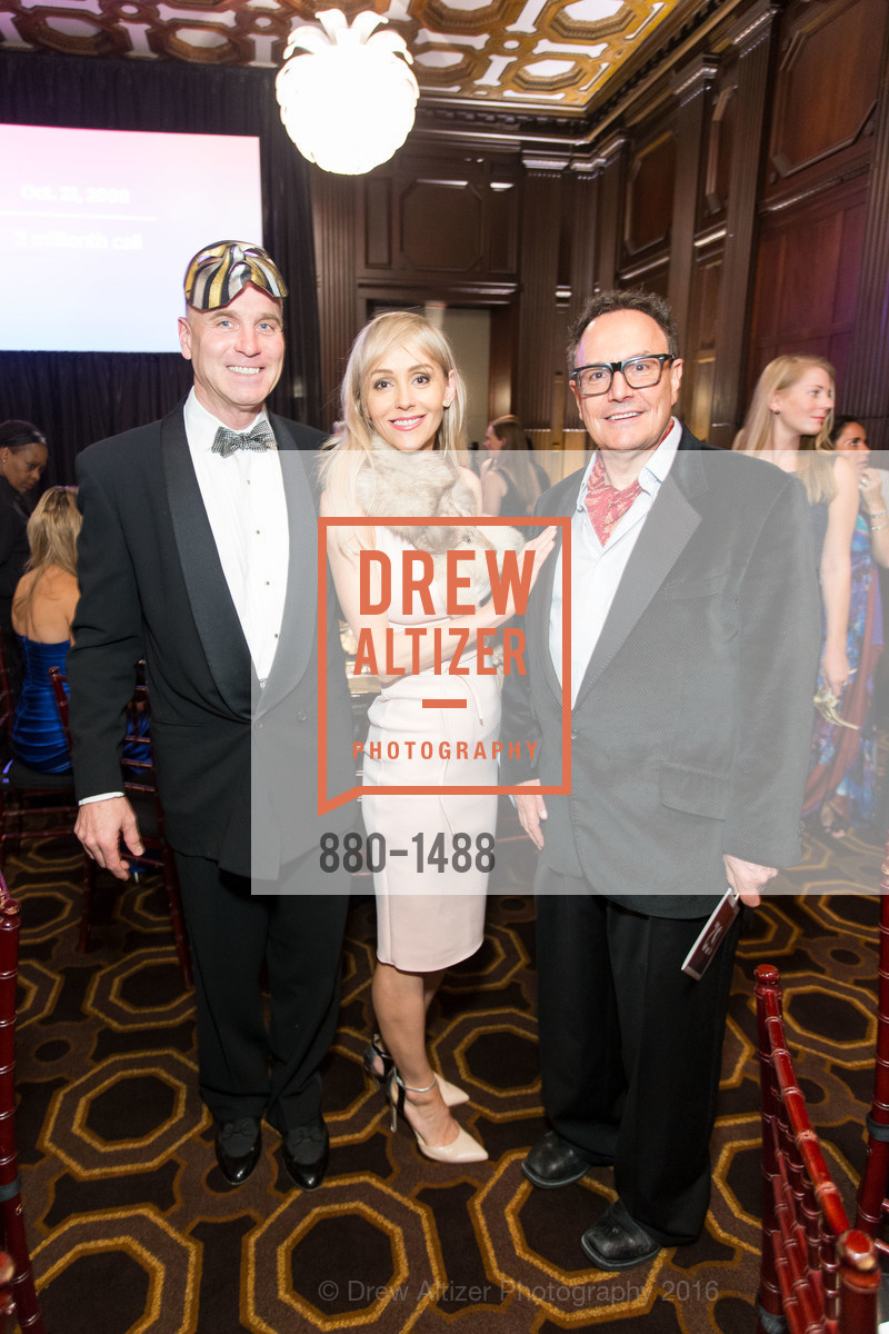Peter Fowler, Agnieszka Pilat, Peter Hirshberg, Domestic Violence Hotline's 20th Annual Gala, Merchant's Exchange Building, Julia Morgan Ballroom. 465 California St, October 13th, 2016, Photo #880-1488 Peter Fowler, Agnieszka Pilat, Peter Hirshberg, Photo #880-1488