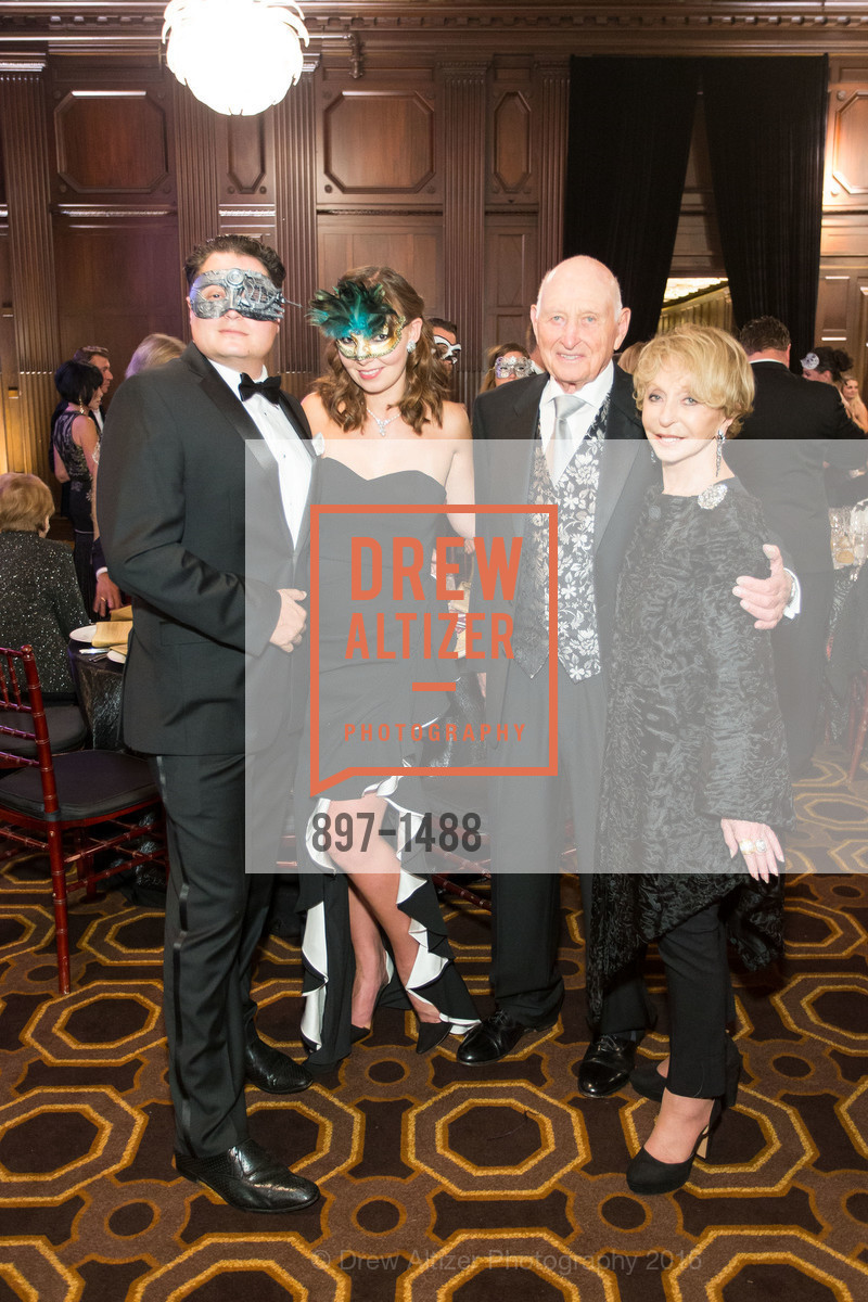 Serge Troxel, Olya Troxel, Gerry Grodsky, Roberta Sherman, Domestic Violence Hotline's 20th Annual Gala, Merchant's Exchange Building, Julia Morgan Ballroom. 465 California St, October 13th, 2016, Photo #897-1488 Serge Troxel, Olya Troxel, Gerry Grodsky, Roberta Sherman, Photo #897-1488