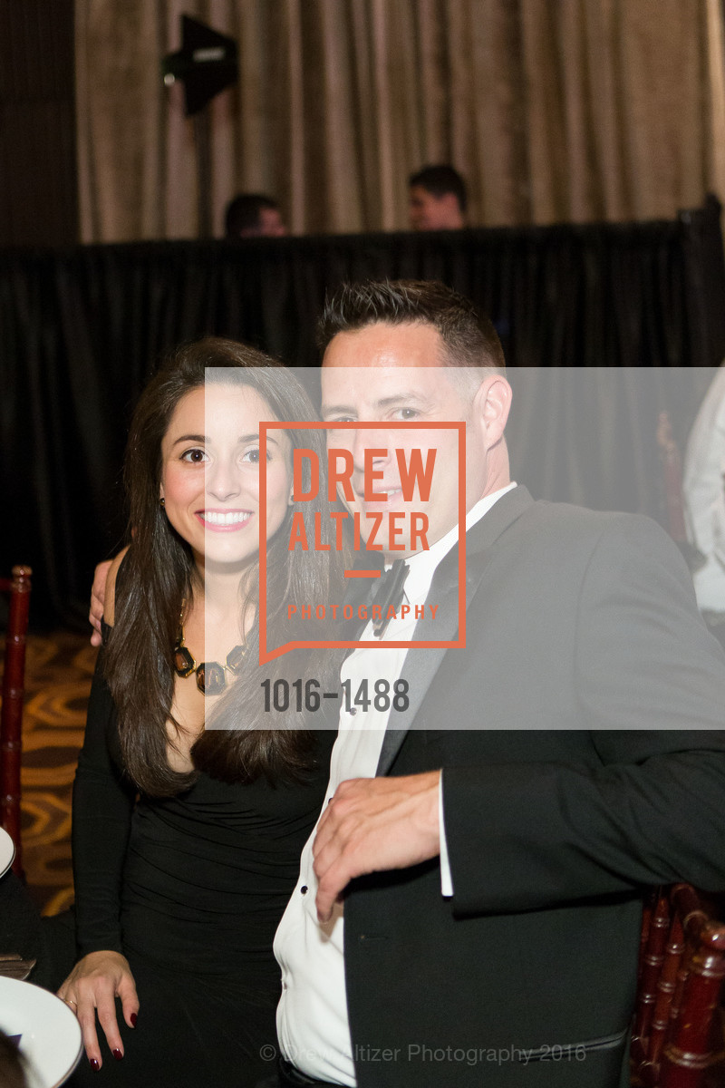 Jacqueline Ros, Matt DeCaussin, Domestic Violence Hotline's 20th Annual Gala, Merchant's Exchange Building, Julia Morgan Ballroom. 465 California St, October 13th, 2016, Photo #1016-1488 Jacqueline Ros, Matt DeCaussin, Photo #1016-1488