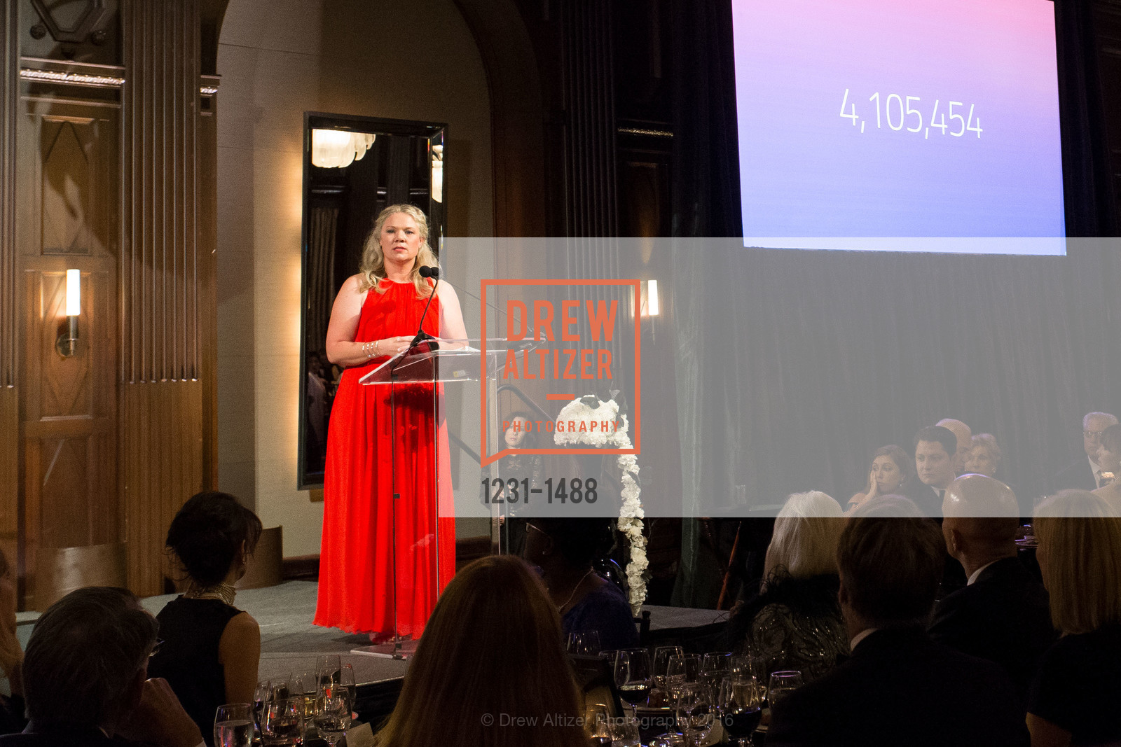 Katie Ray-Jones, Domestic Violence Hotline's 20th Annual Gala, Merchant's Exchange Building, Julia Morgan Ballroom. 465 California St, October 13th, 2016, Photo #1231-1488 Katie Ray-Jones, Photo #1231-1488