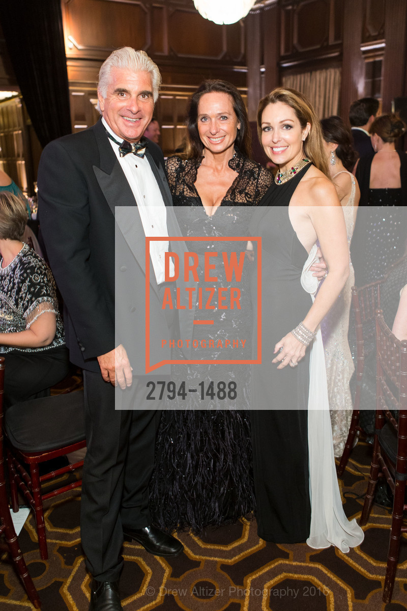 Thomas Neece, Elisabeth Thieriot, Christi Paul, Domestic Violence Hotline's 20th Annual Gala, Merchant's Exchange Building, Julia Morgan Ballroom. 465 California St, October 13th, 2016, Photo #2794-1488 Thomas Neece, Elisabeth Thieriot, Christi Paul, Photo #2794-1488
