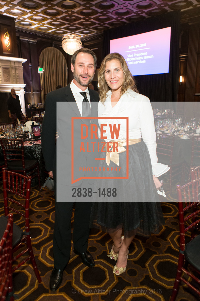 Vincent Fontana, Karen Fontana, Domestic Violence Hotline's 20th Annual Gala, Merchant's Exchange Building, Julia Morgan Ballroom. 465 California St, October 13th, 2016, Photo #2838-1488 Vincent Fontana, Karen Fontana, Photo #2838-1488