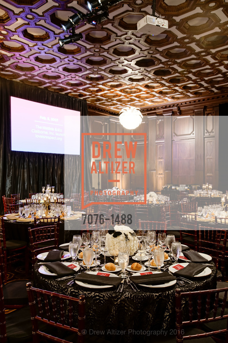 Atmosphere, Domestic Violence Hotline's 20th Annual Gala, Merchant's Exchange Building, Julia Morgan Ballroom. 465 California St, October 13th, 2016, Photo #7076-1488 Atmosphere, Photo #7076-1488