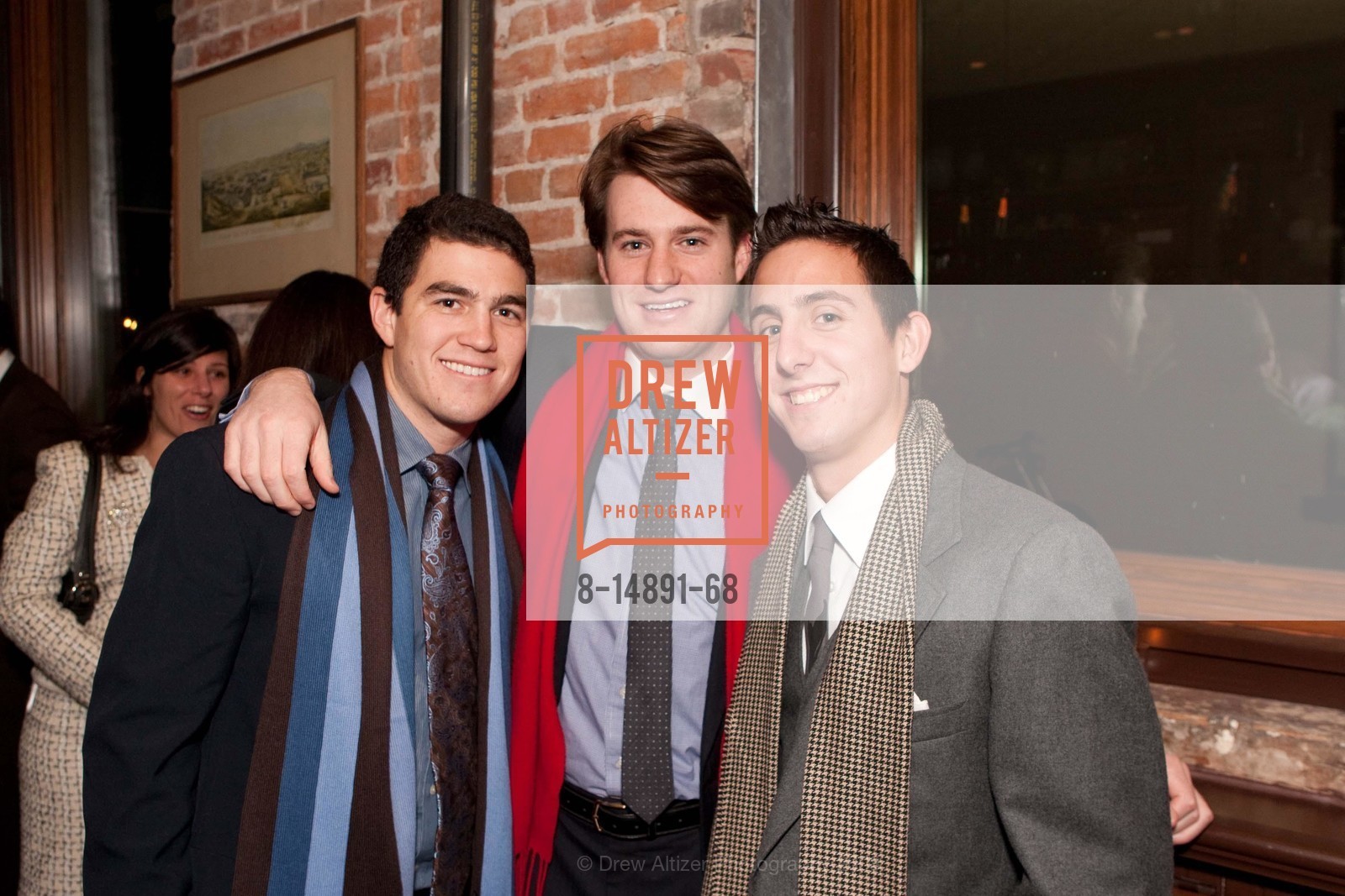Ward Sorrick, Jordan Hudson, Chris Eaton, Third Annual SAN FRANCISCO NITE hosted by Anderson Pugash, US, December 22nd, 2008, Photo #8-14891-68 Ward Sorrick, Jordan Hudson, Chris Eaton, Photo #8-14891-68