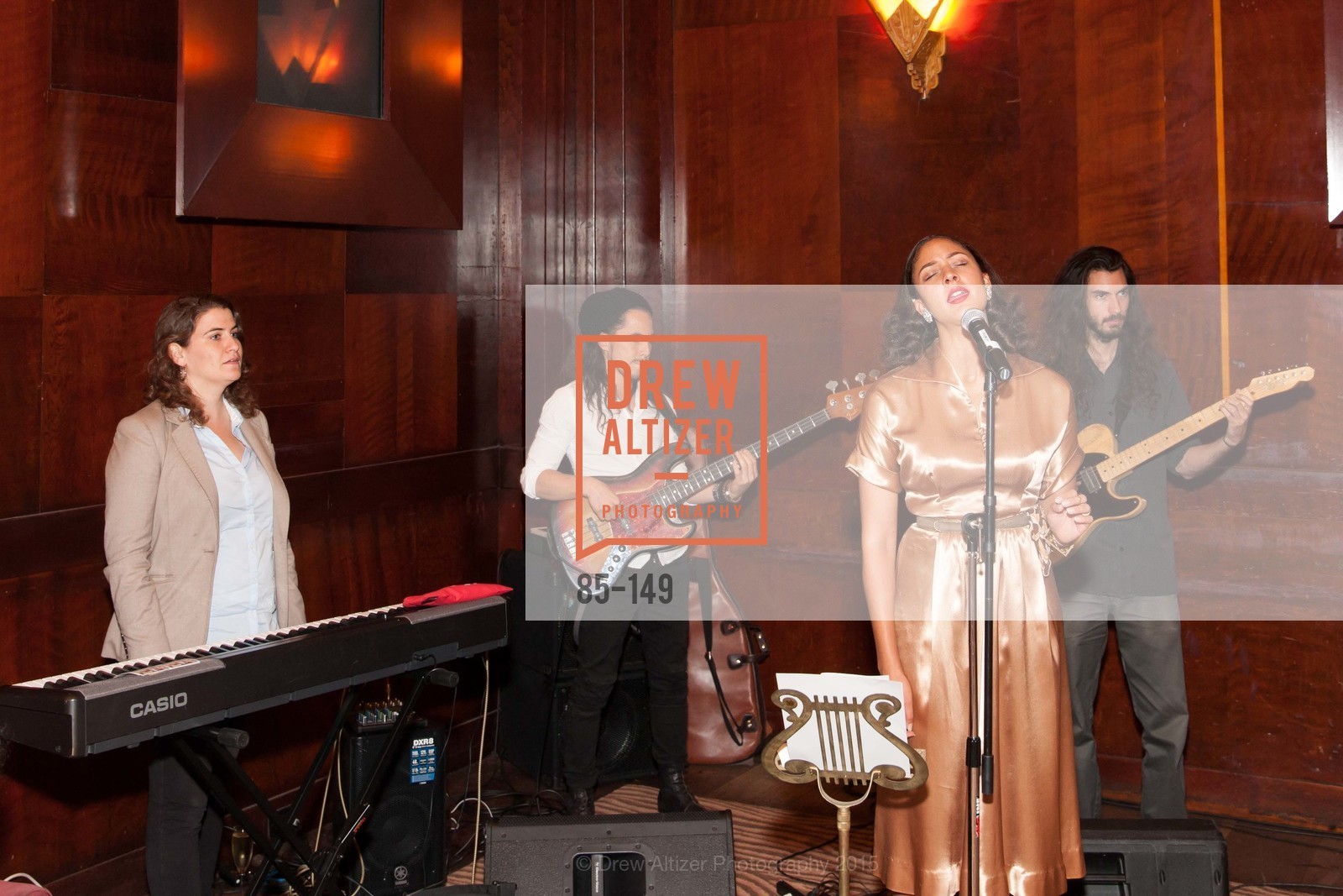 Performance By Mara Hruby, CLIFT San Francisco Celebrates 100 Years, Clift Hotel, Redwood Room and Velvet. 495 Geary St, June 3rd, 2015,Drew Altizer, Drew Altizer Photography, full-service agency, private events, San Francisco photographer, photographer california