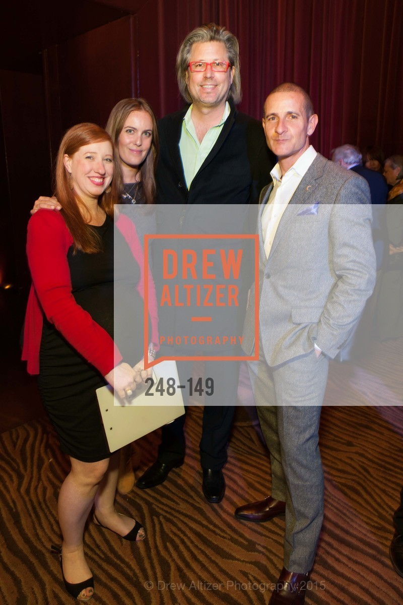 Kieron Leslie, Marla McLaughlin, James Stolich, Michael Pace, Gucci & Vogue Dinner, Clift Hotel, Redwood Room and Velvet. 495 Geary St, June 3rd, 2015, Photo #248-149 Kieron Leslie, Marla McLaughlin, James Stolich, Michael Pace, Photo #248-149