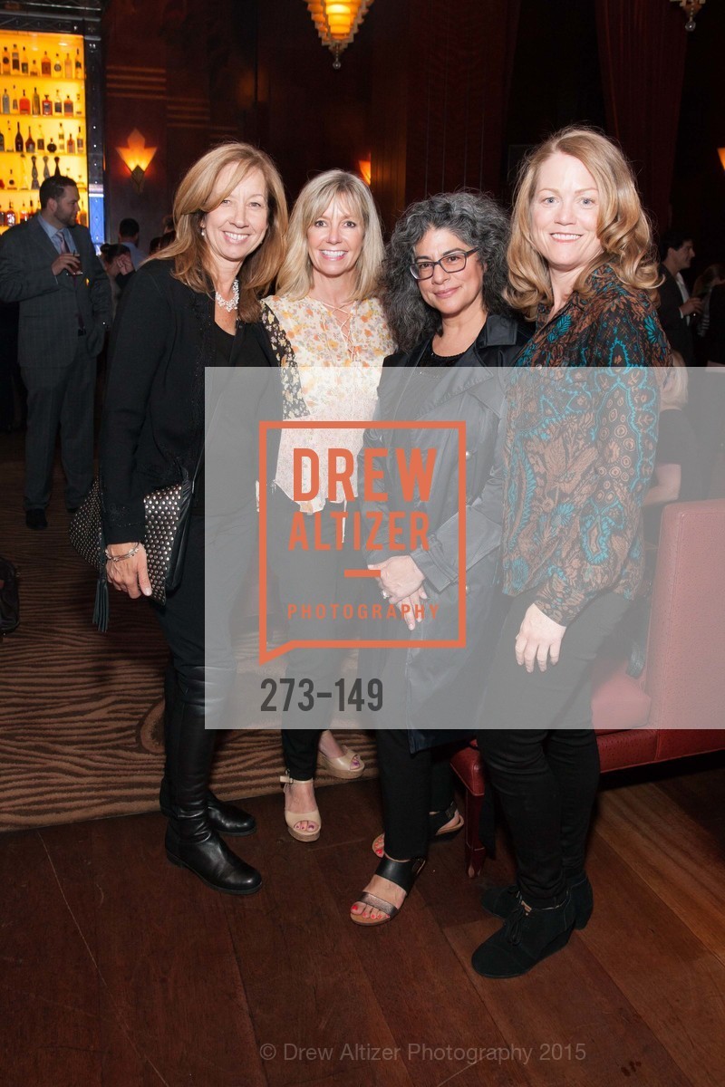 Elaine Claros, Debbie Jokovich, Liz Trysogle, Ann Sullivan, CLIFT San Francisco Celebrates 100 Years, Clift Hotel, Redwood Room and Velvet. 495 Geary St, June 3rd, 2015,Drew Altizer, Drew Altizer Photography, full-service event agency, private events, San Francisco photographer, photographer California