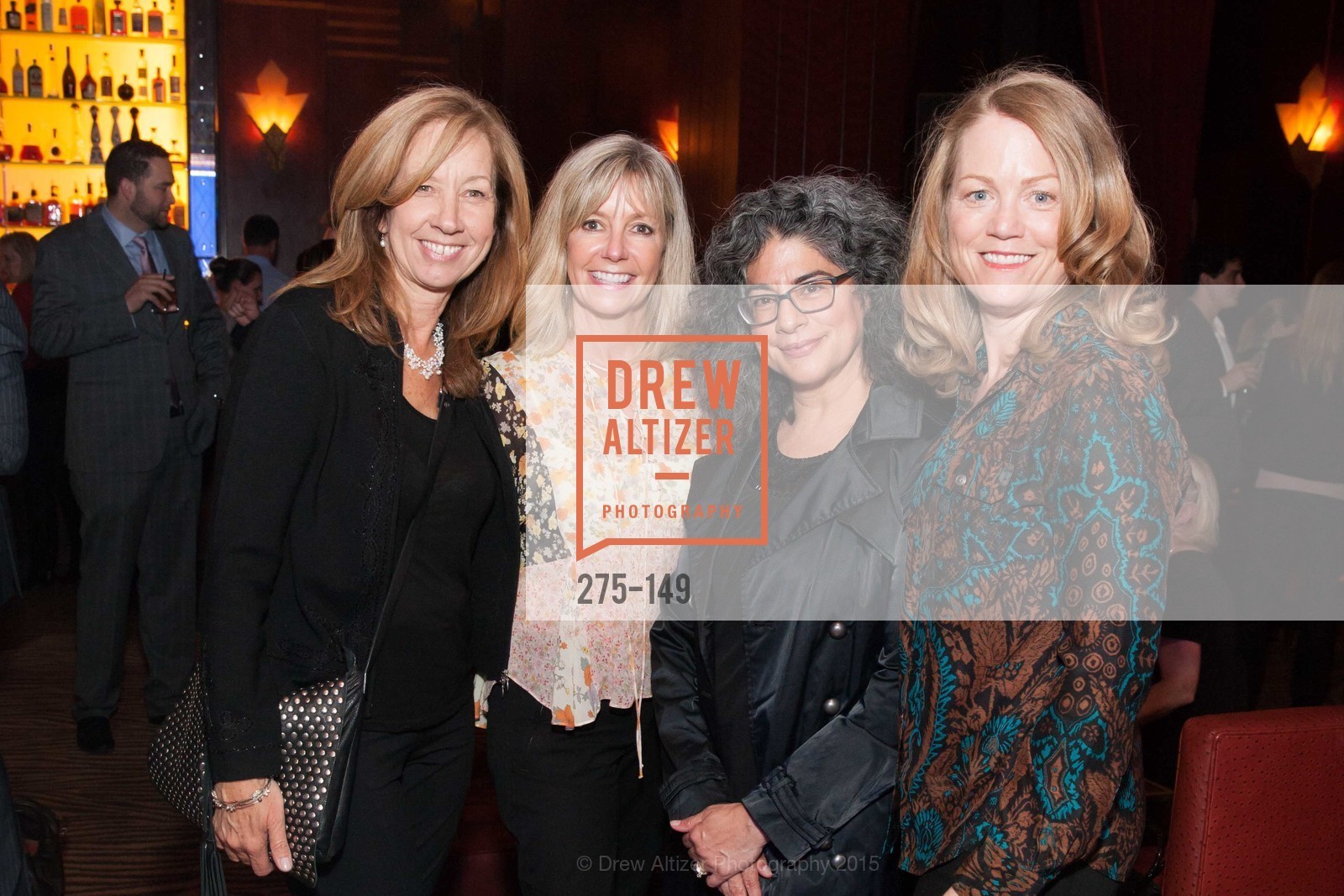 Elaine Claros, Debbie Jokovich, Liz Trysogle, Ann Sullivan, CLIFT San Francisco Celebrates 100 Years, Clift Hotel, Redwood Room and Velvet. 495 Geary St, June 3rd, 2015,Drew Altizer, Drew Altizer Photography, full-service agency, private events, San Francisco photographer, photographer california